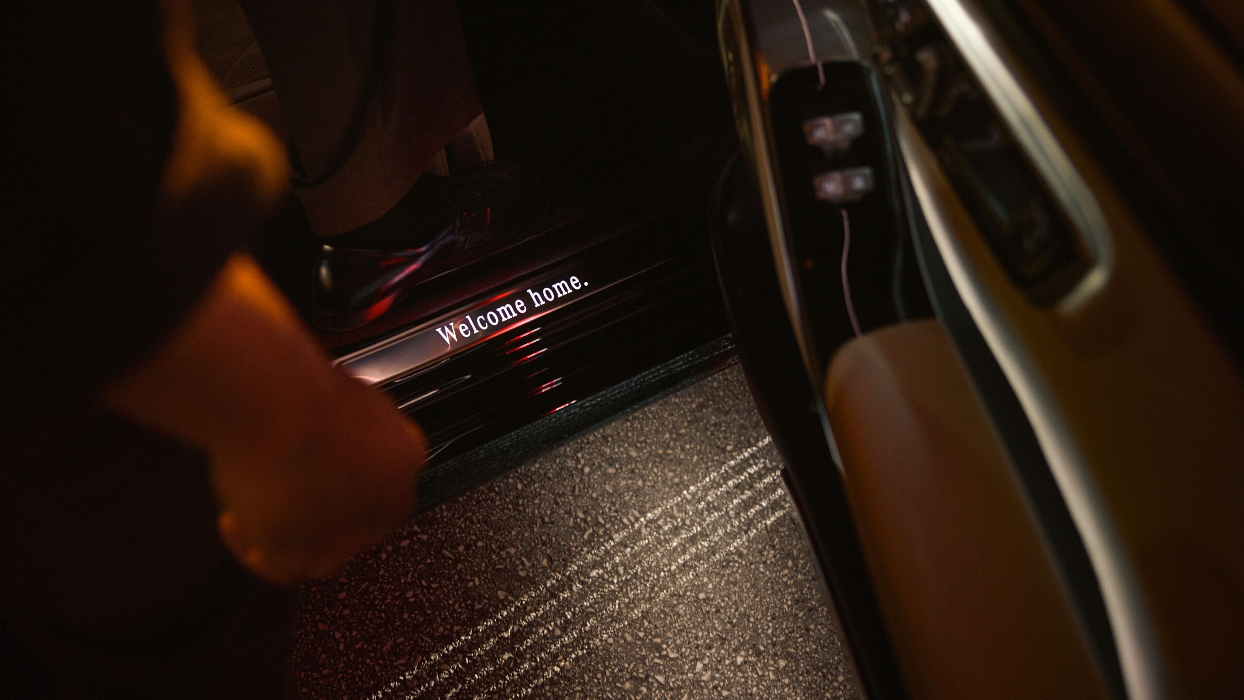 Battitacco illuminato Mercedes-Benz Welcome Home
