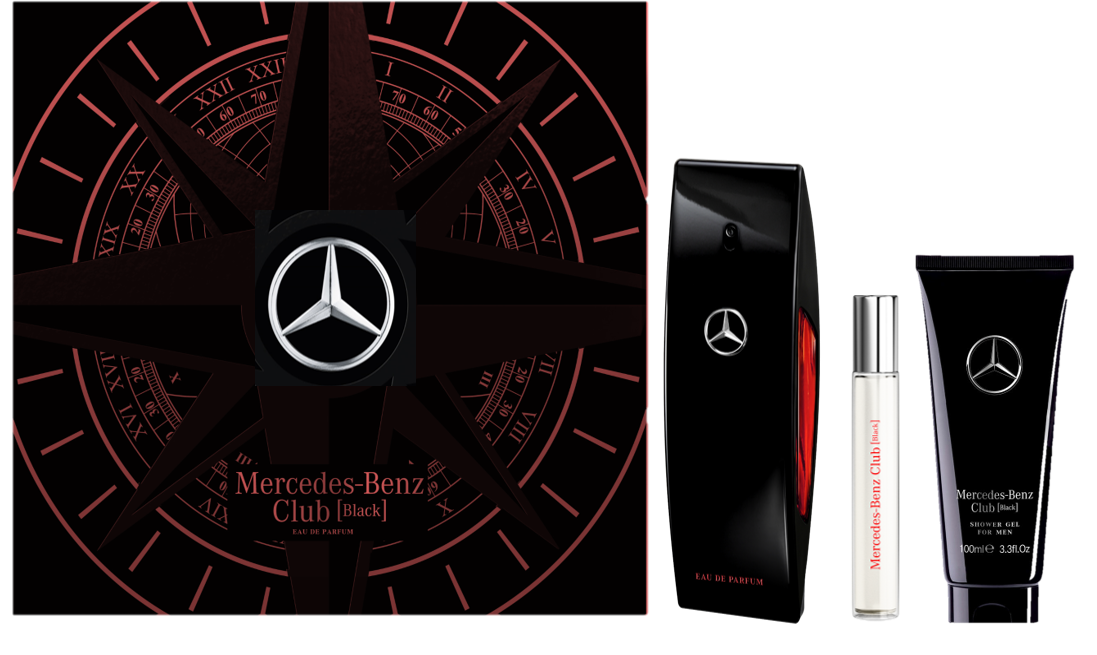 Set omaggio Club Black, EdP - per uomo