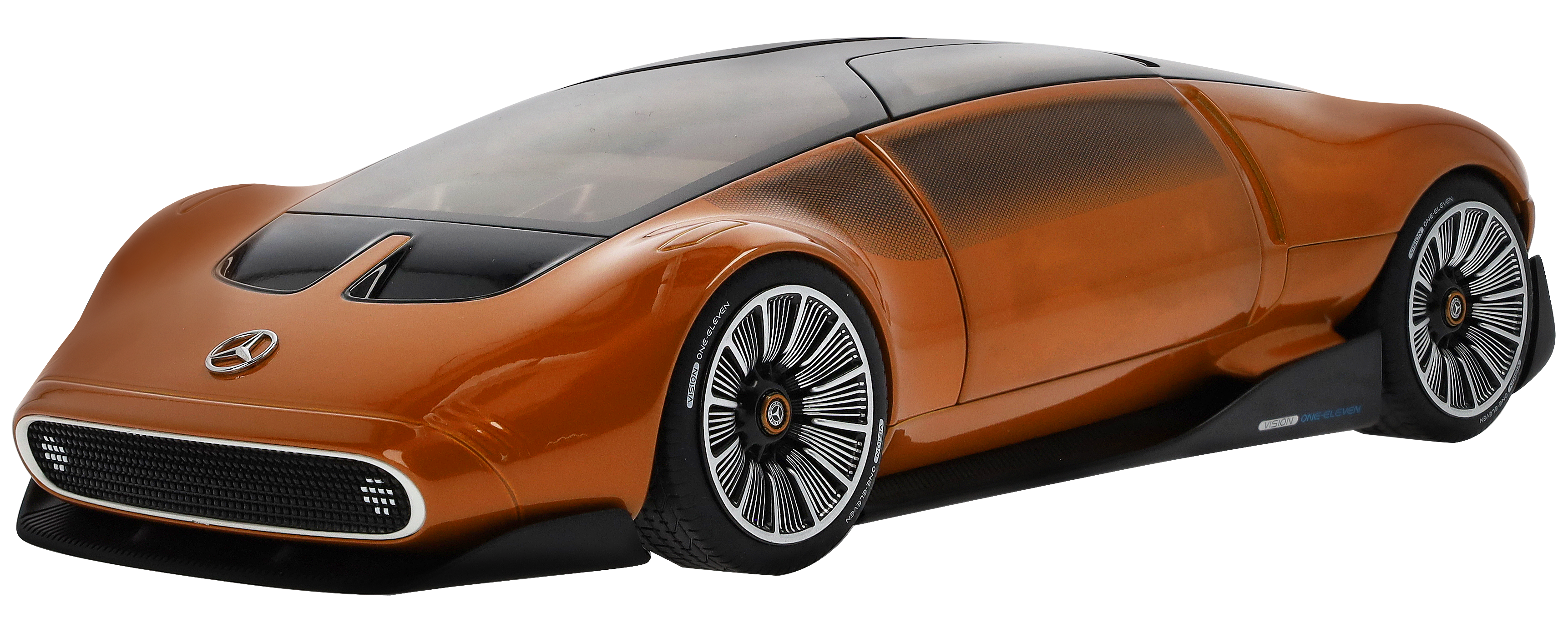 Vision One-Eleven, Showcar - arancione, NZG, 1:18