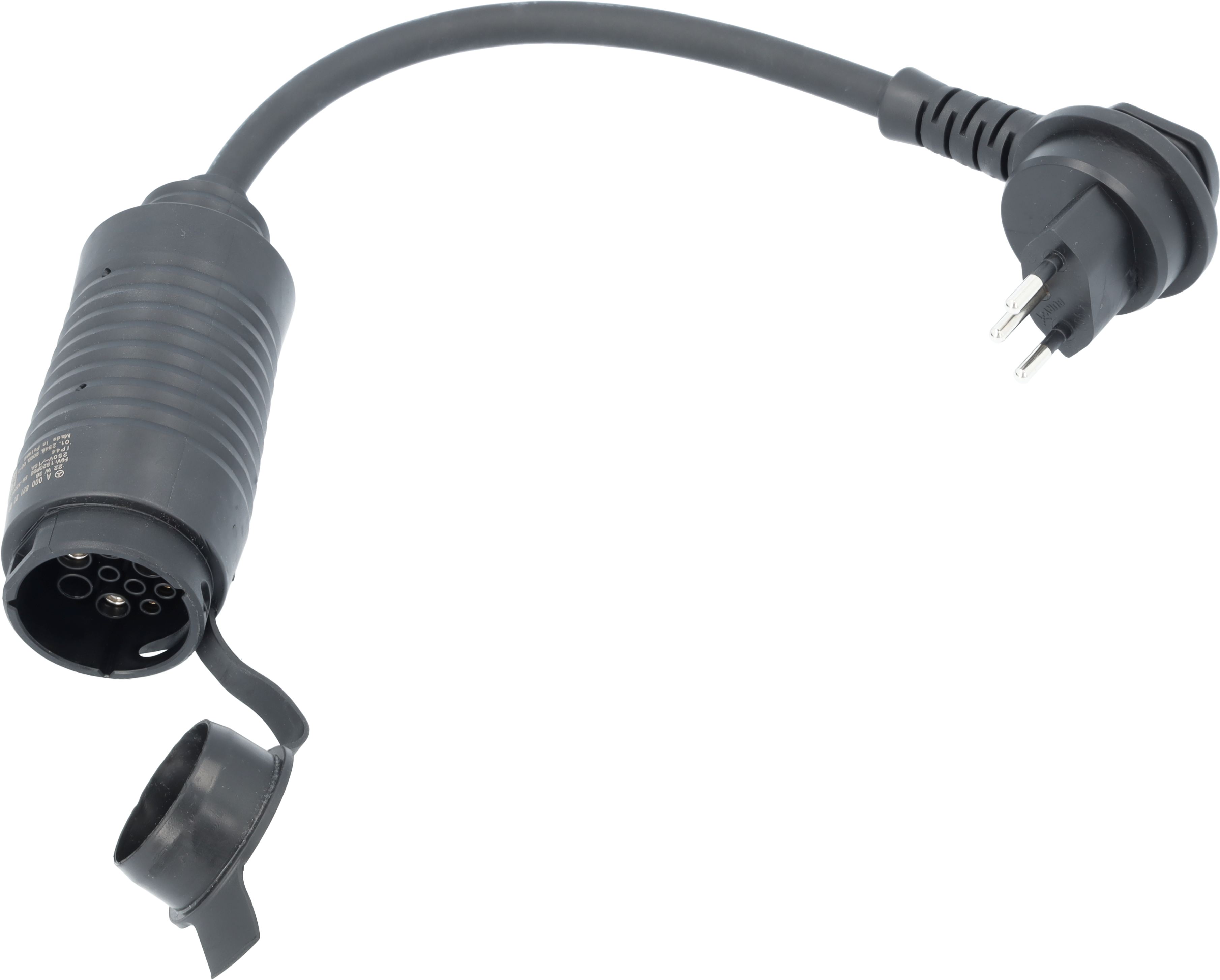 Flexibles Ladesystem Pro, Adapter, T13 (CH) - Kunststoff, schwarz, LL/RL