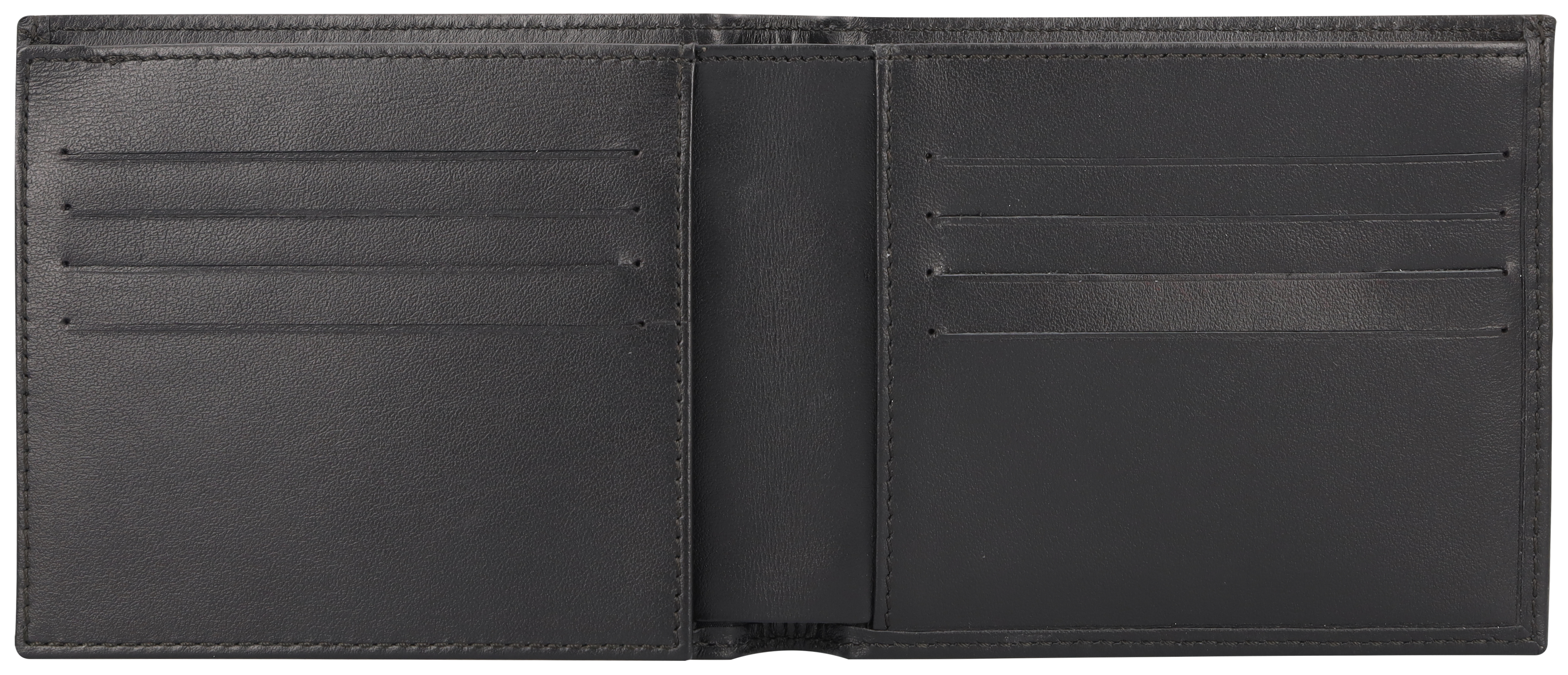 Portafoglio AMG, senza scomparto per monete - colore nero, Pelle di vitello