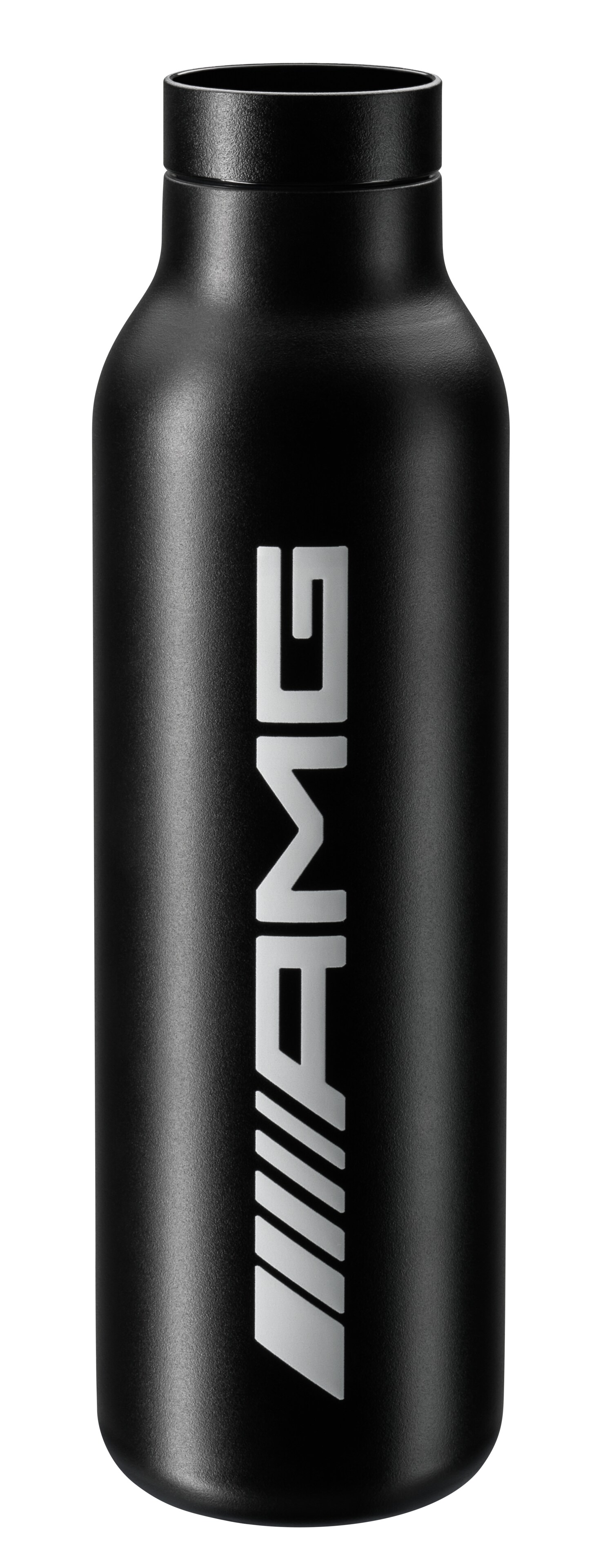 Borraccia AMG - colore nero, acciaio inox / polipropilene, 700 ml, eva trio