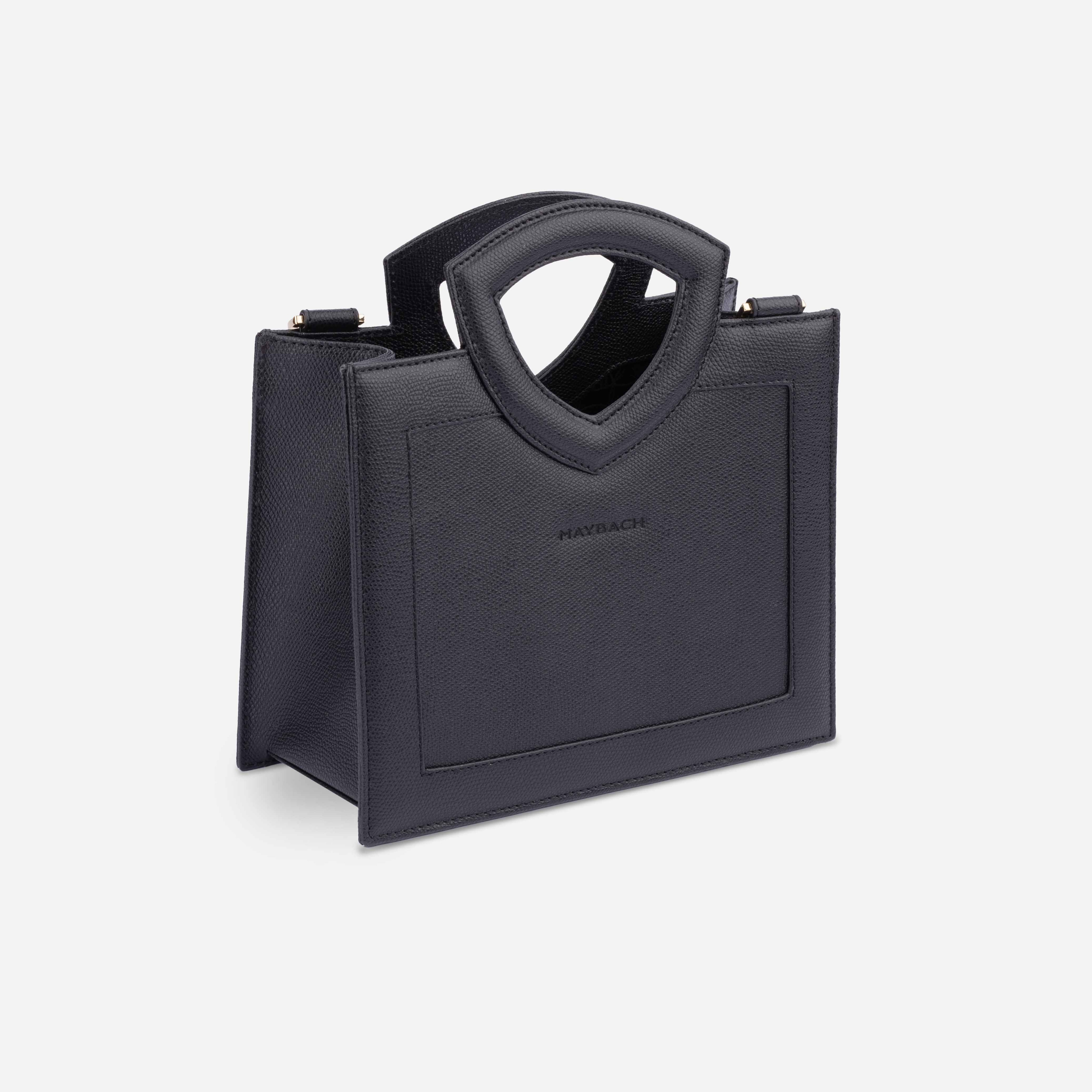 Borsetta da donna, Mercedes-Maybach - colore nero, Pelle