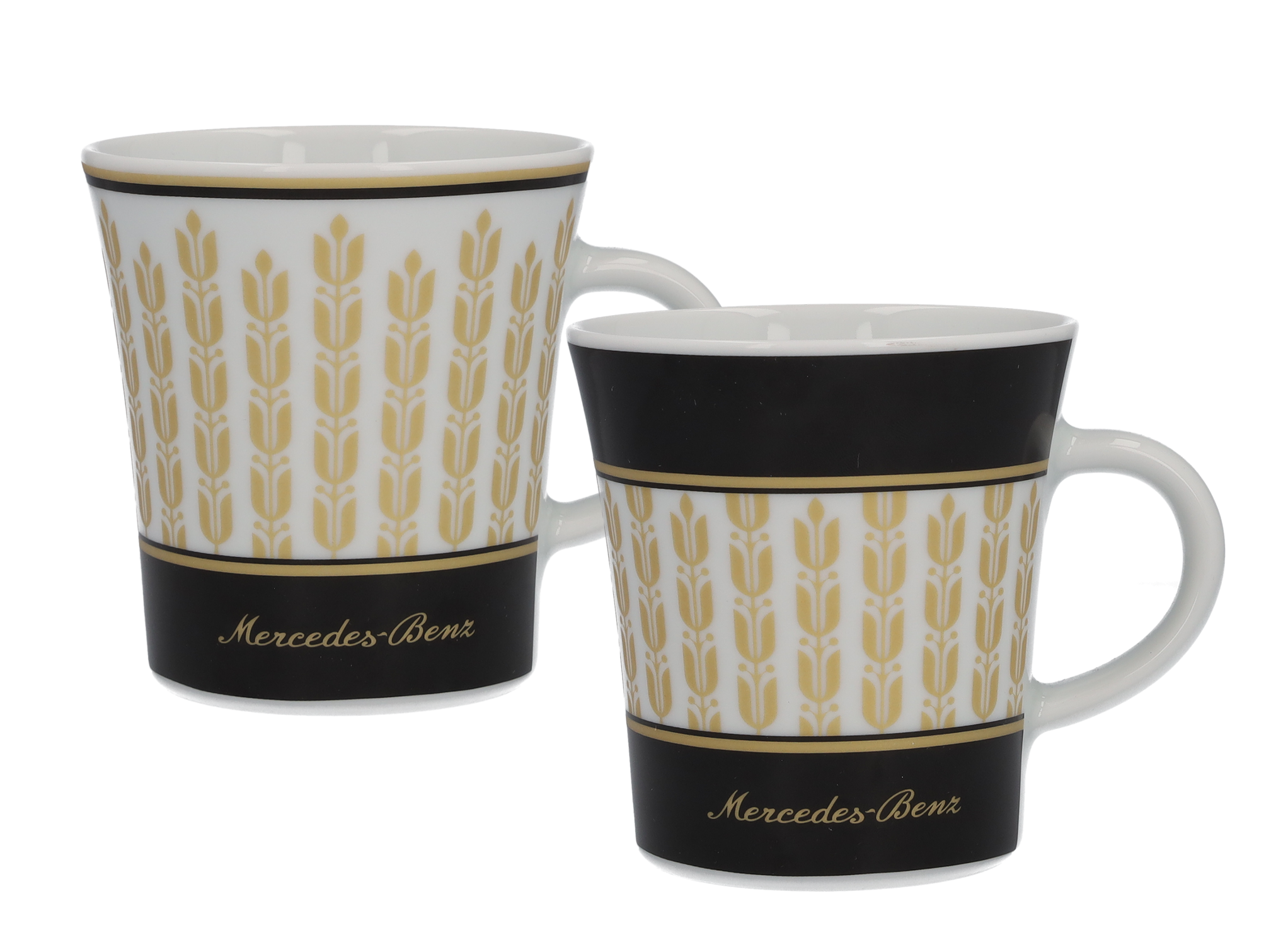 Tazza da tè/caffè - colore nero / Colore bianco / oro, Porcellana, 300 ml, Kahla