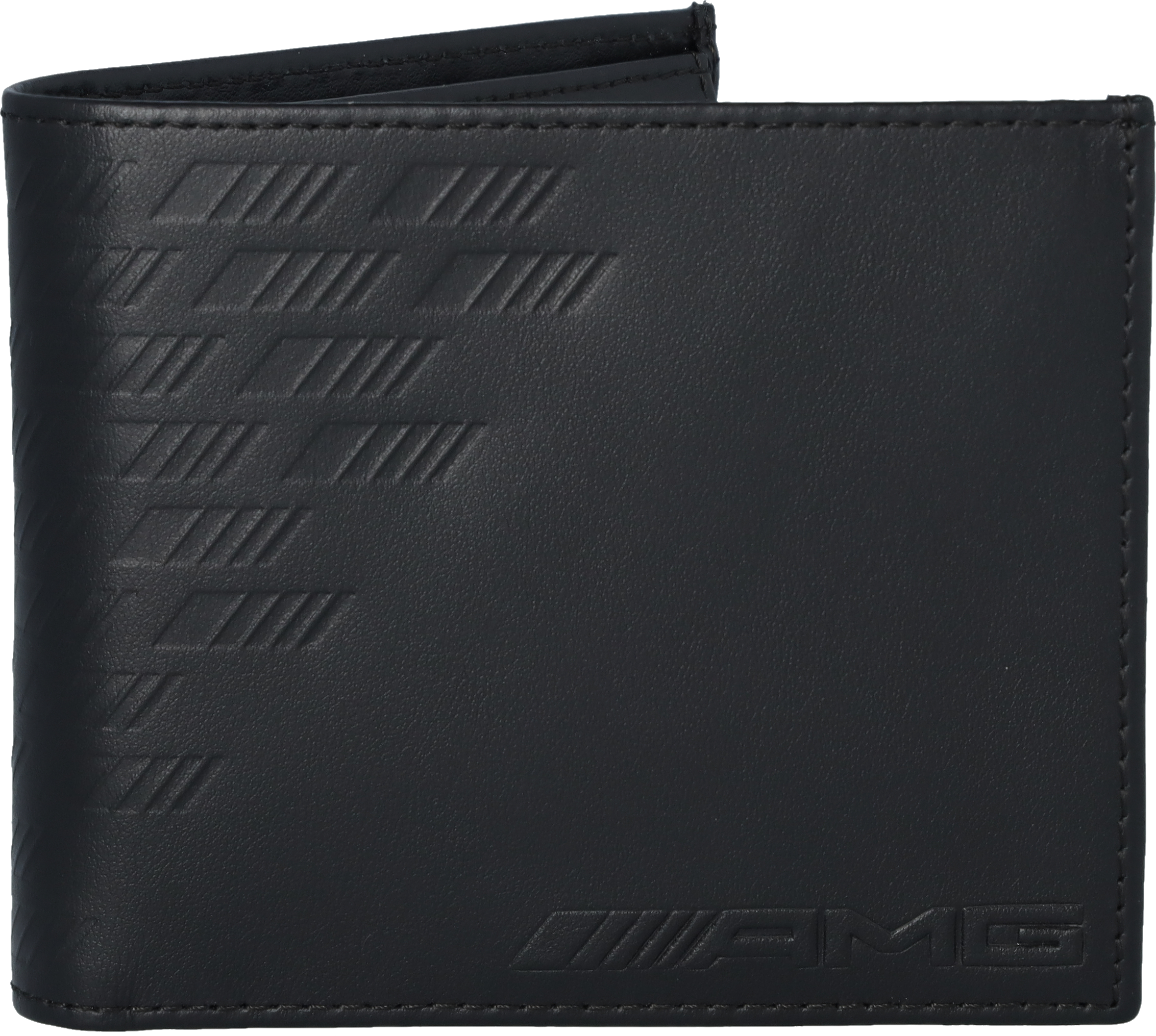 Portafoglio AMG - colore nero, Pelle di vitello