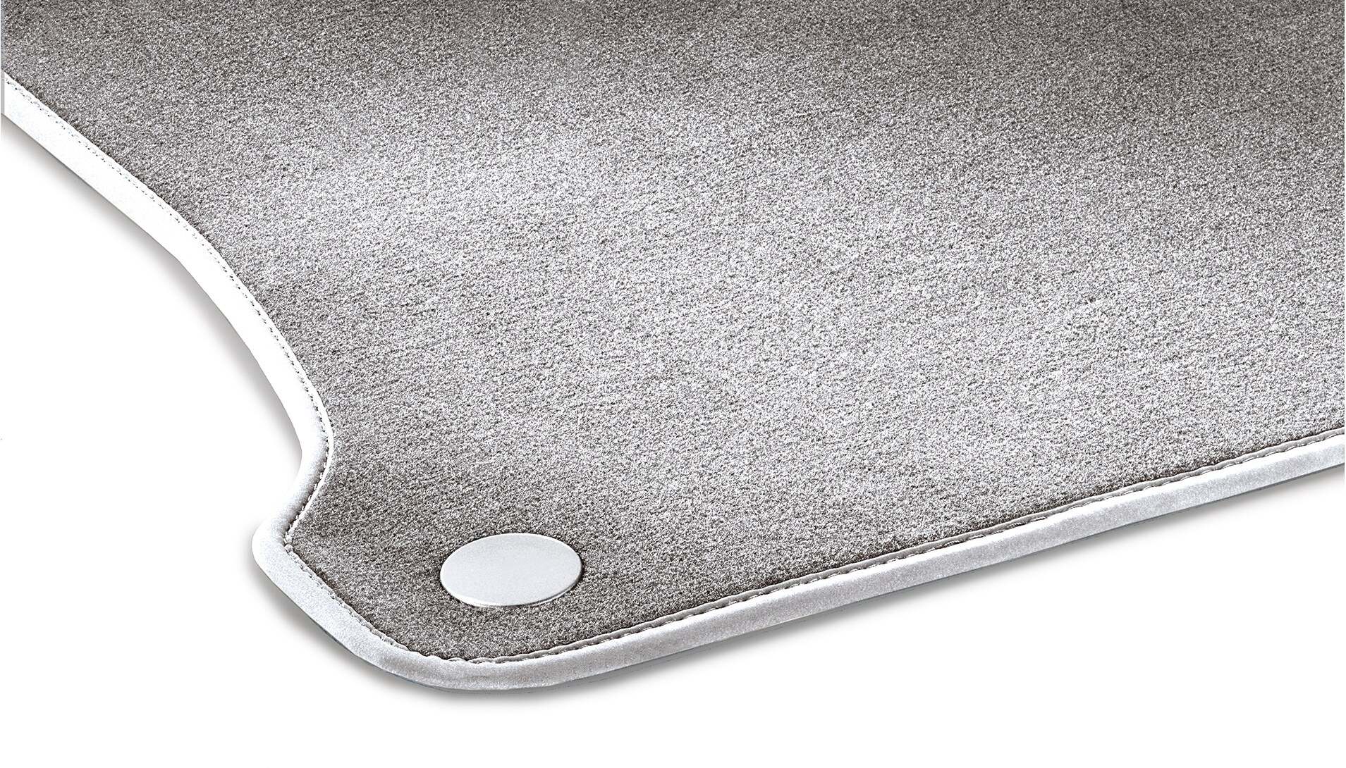 Tappetini in velours CLASSIC, Set, 4 pezzi, X167 Maybach - LL, grigio argento perla