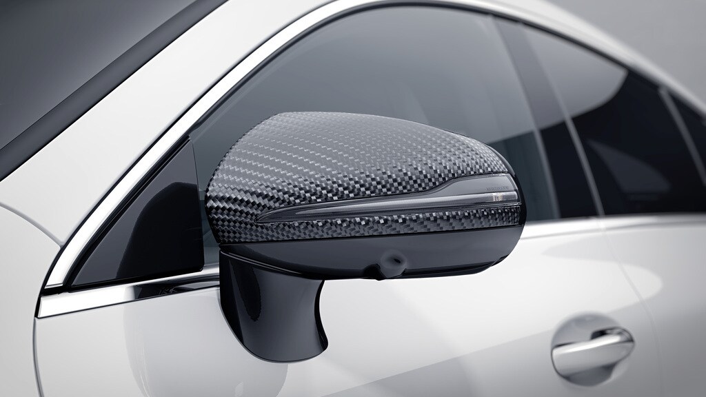 Copertura per retrovisore esterno AMG - Carbonio, colore nero, LL