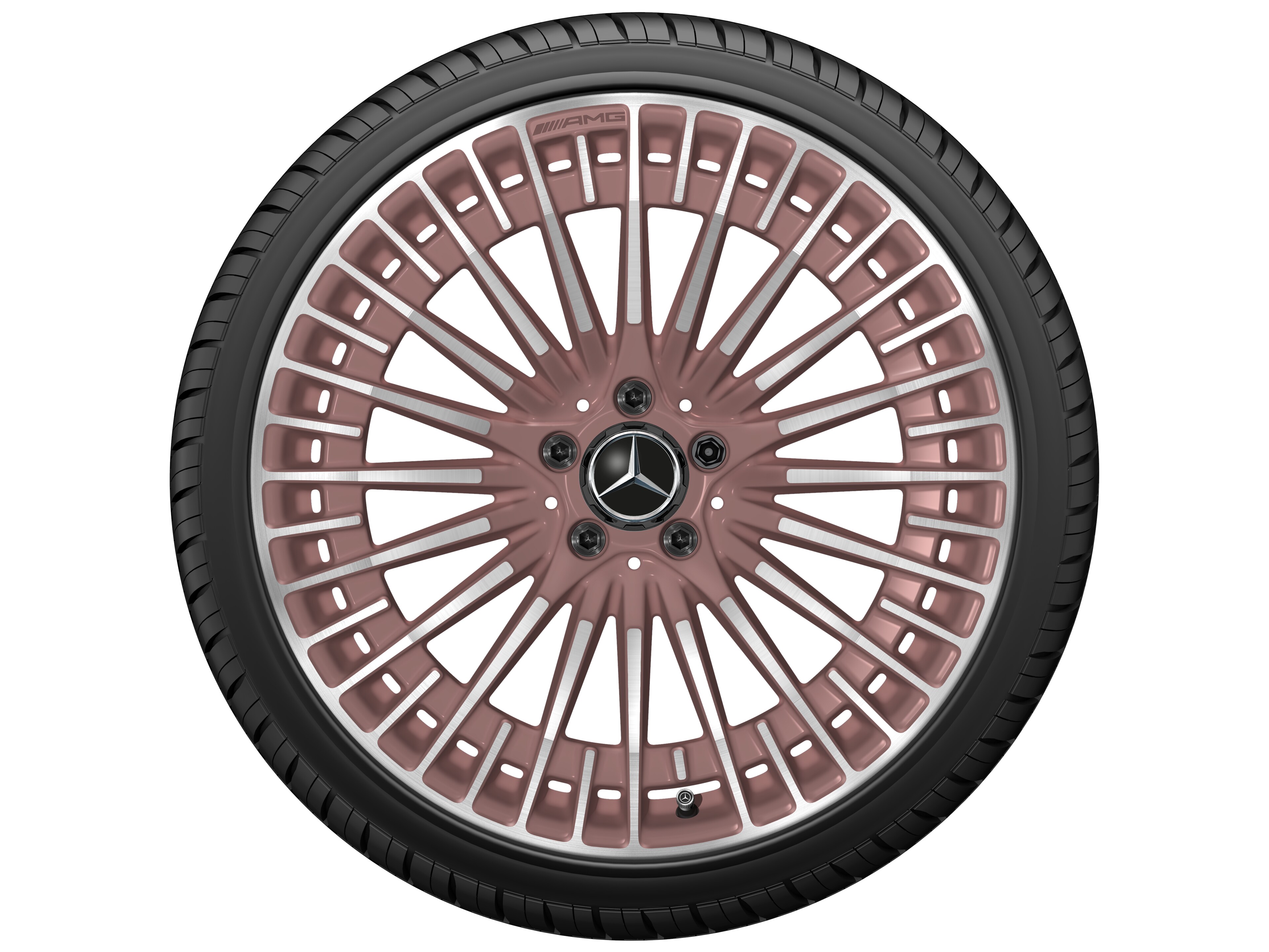 Cerchio a razze AMG, 50,8 cm (20 pollici) - 8,5 J x 20 ET 50,5, color rame