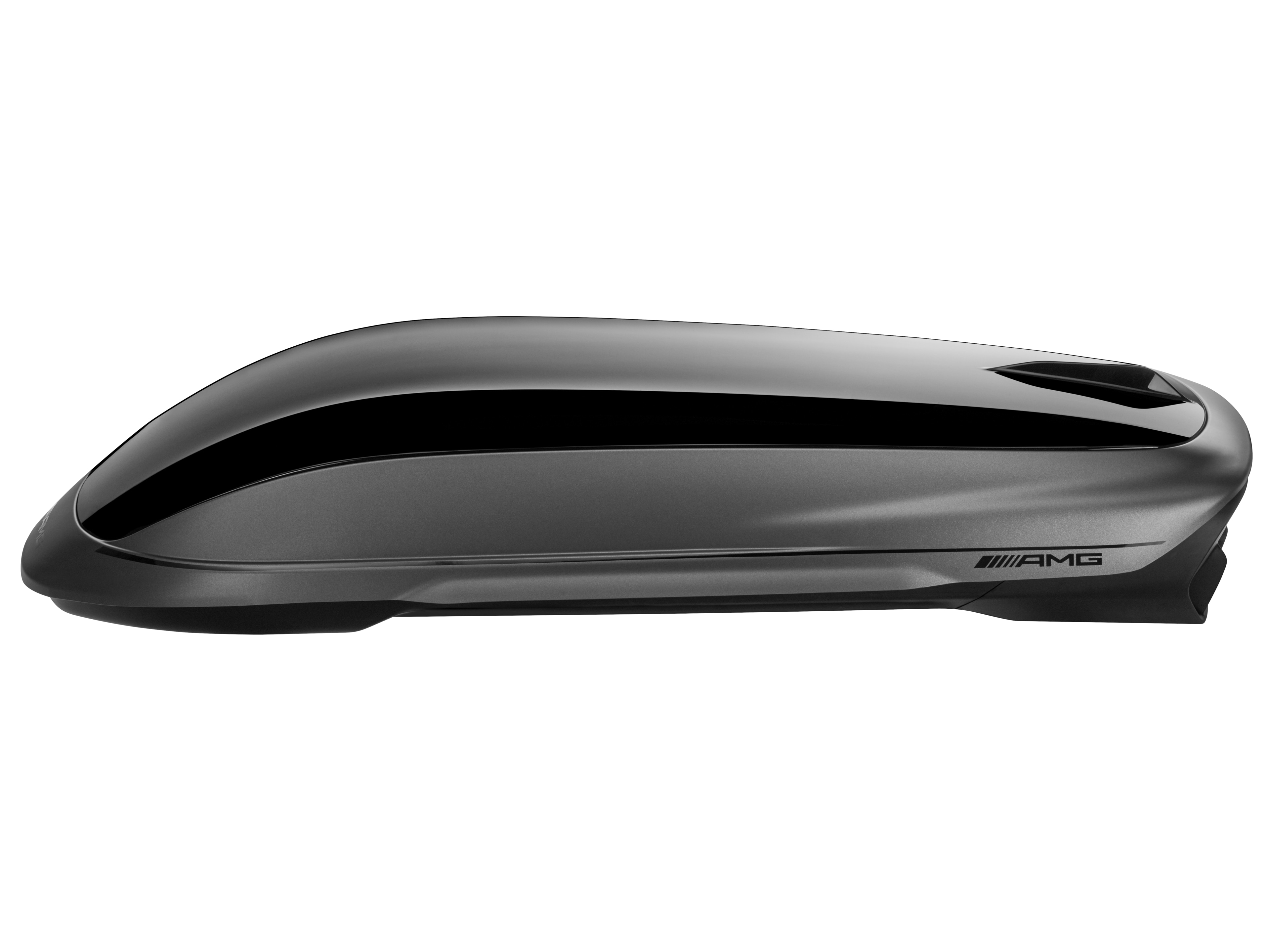 Box per il tetto AMG, 410 litri - sintetico, colore nero / grigio cometa magno