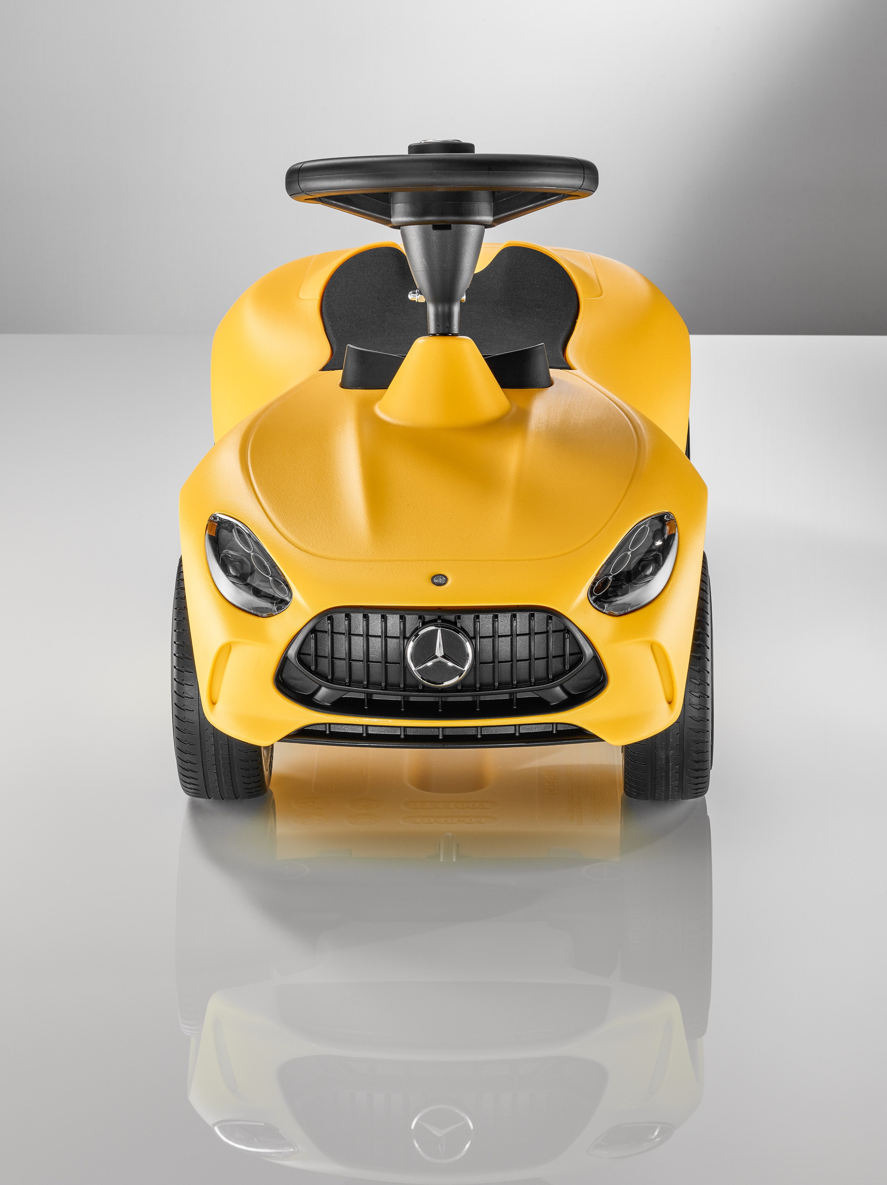 Kinderrutscher Bobby-AMG GT - sonnengelb, BIG