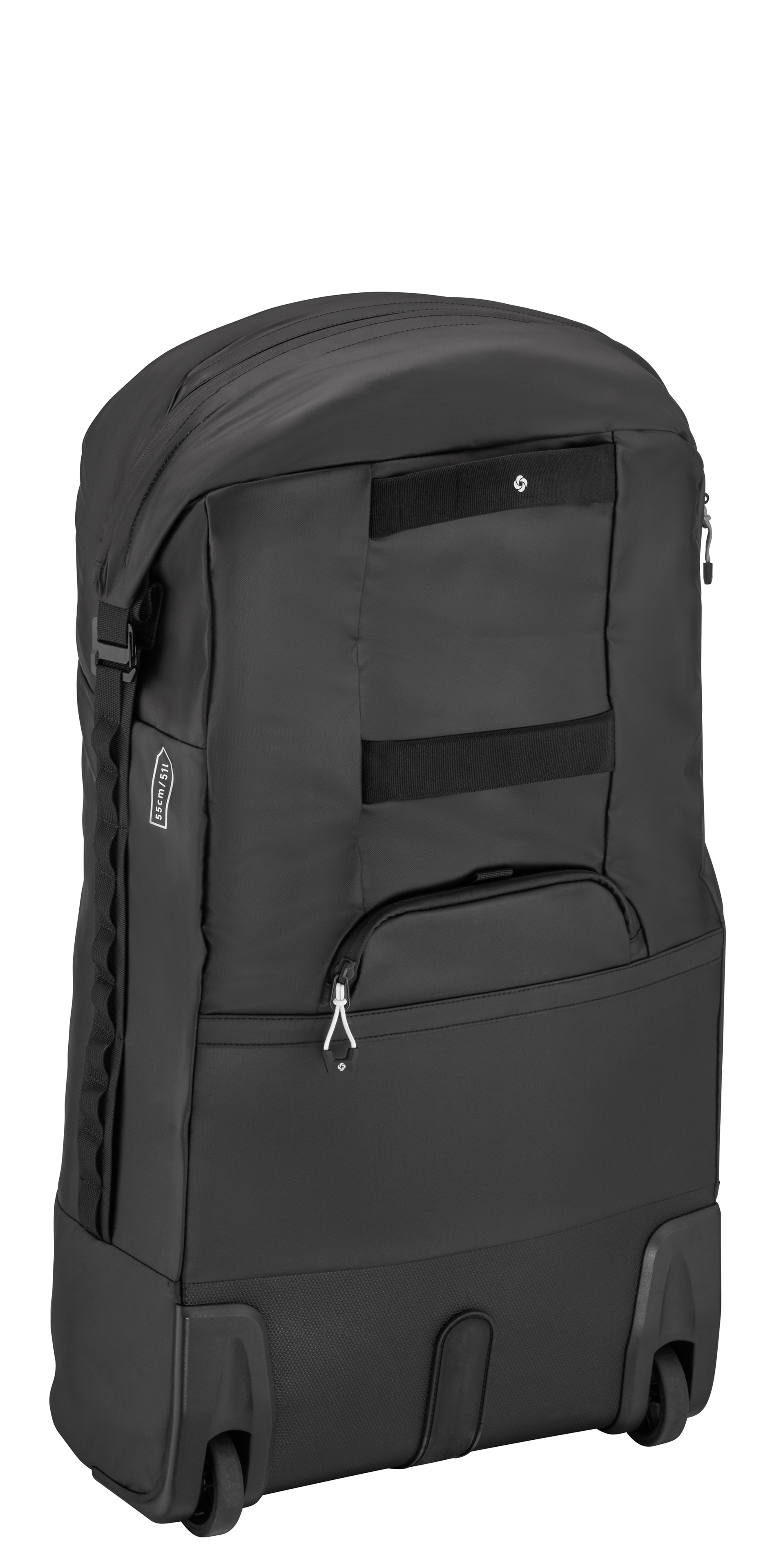 Borsa trolley, pieghevole - colore nero, Poliammide (riciclato) / Poliestere, Samsonite