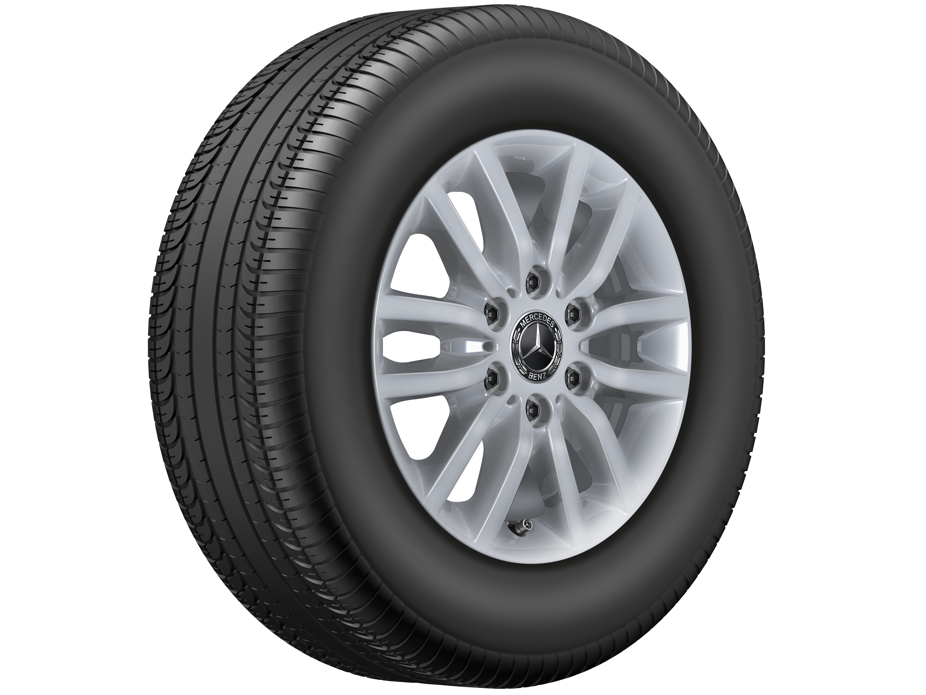 Cerchio a 6 doppie razze - 235/65 R16  121/119R, 6,5 J x 16 ET 54