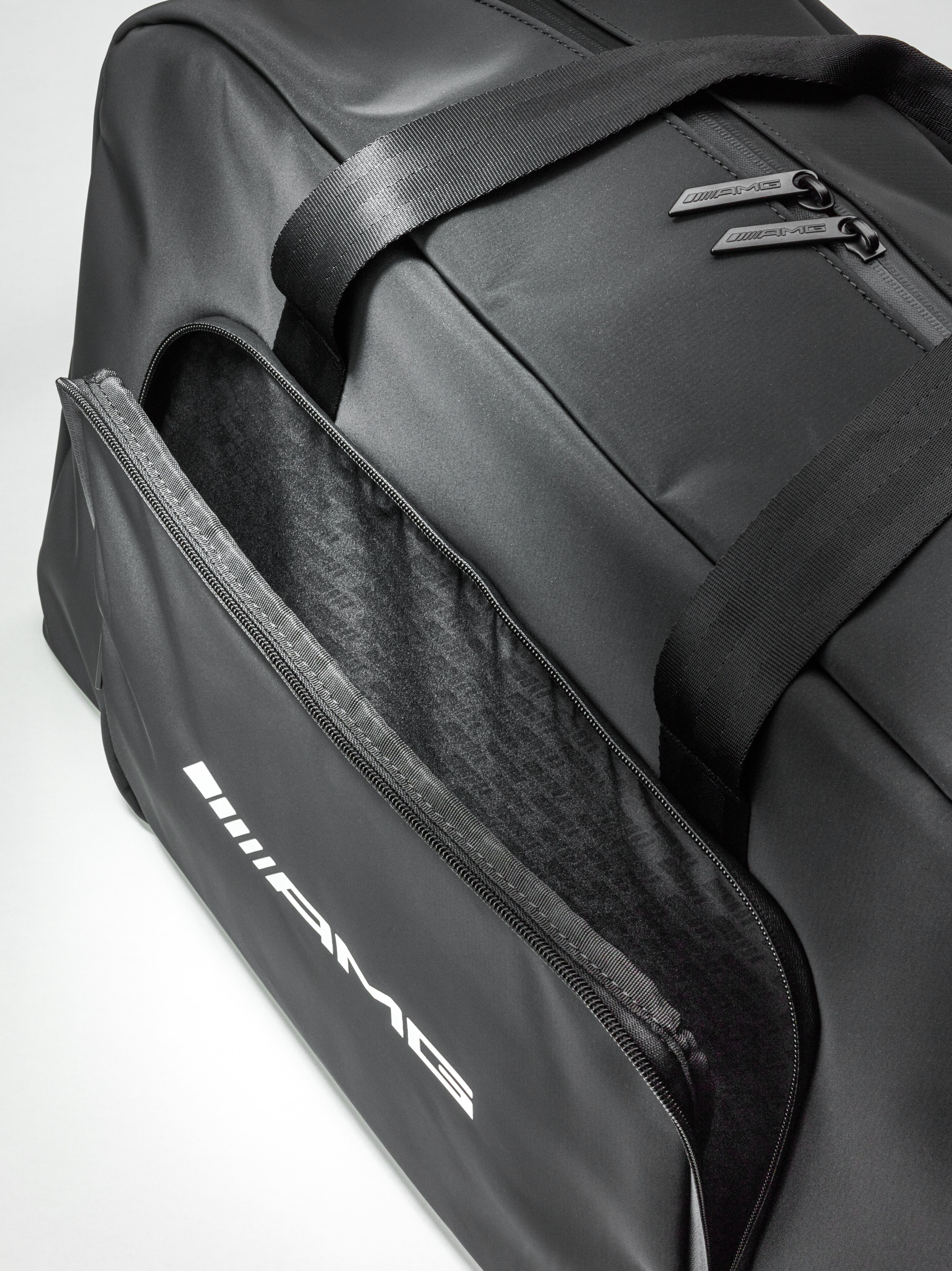 Borsa weekend AMG - colore nero, PVC / Poliestere / Poliestere