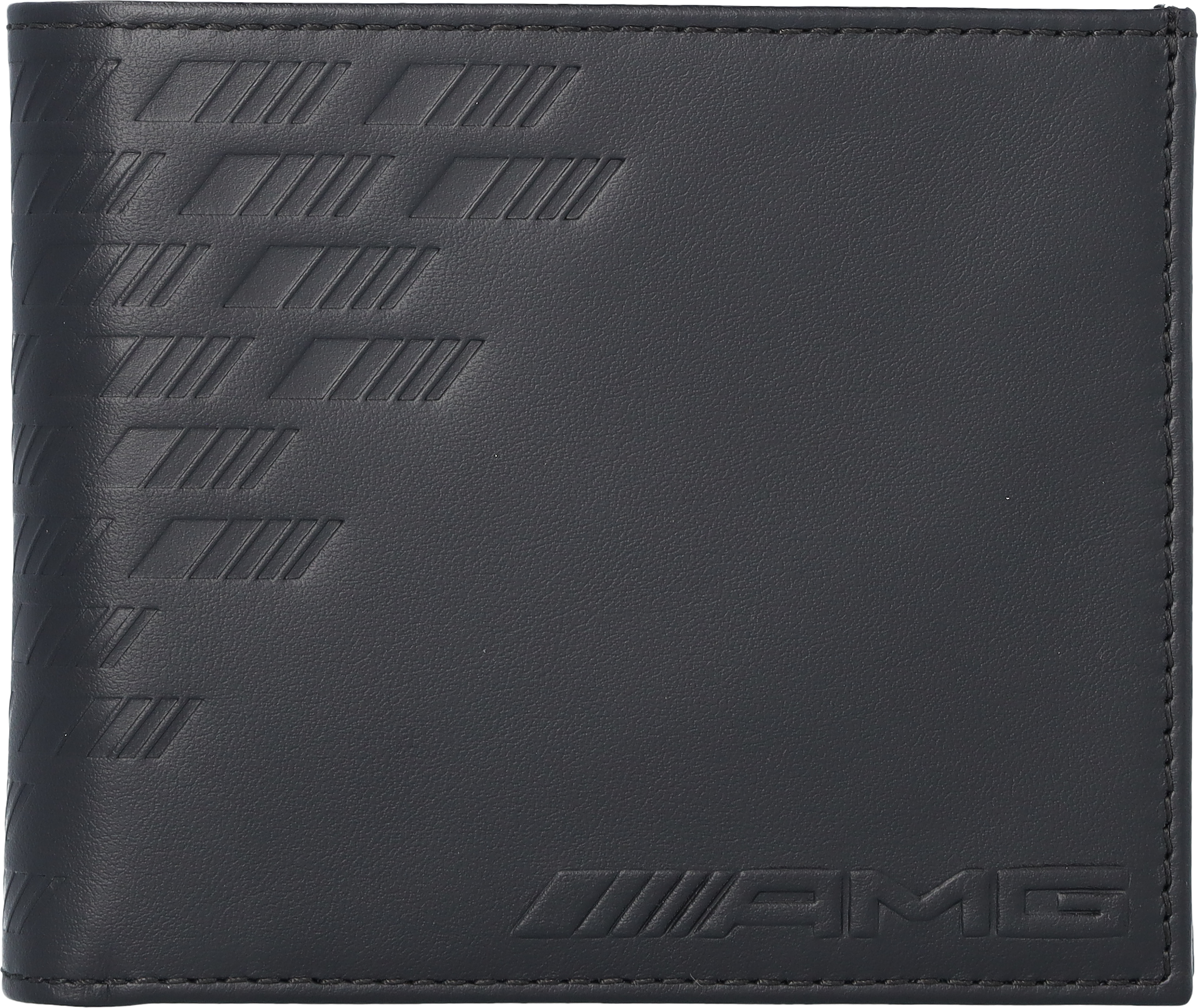 Portafoglio AMG - colore nero, Pelle di vitello