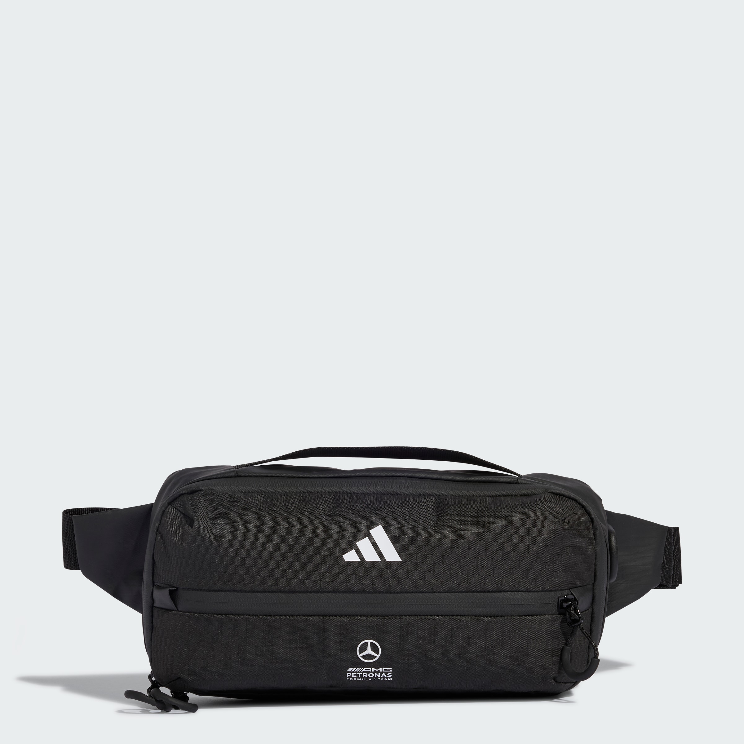 Marsupio, Mercedes-AMG F1 - colore nero, Poliestere (riciclato), adidas