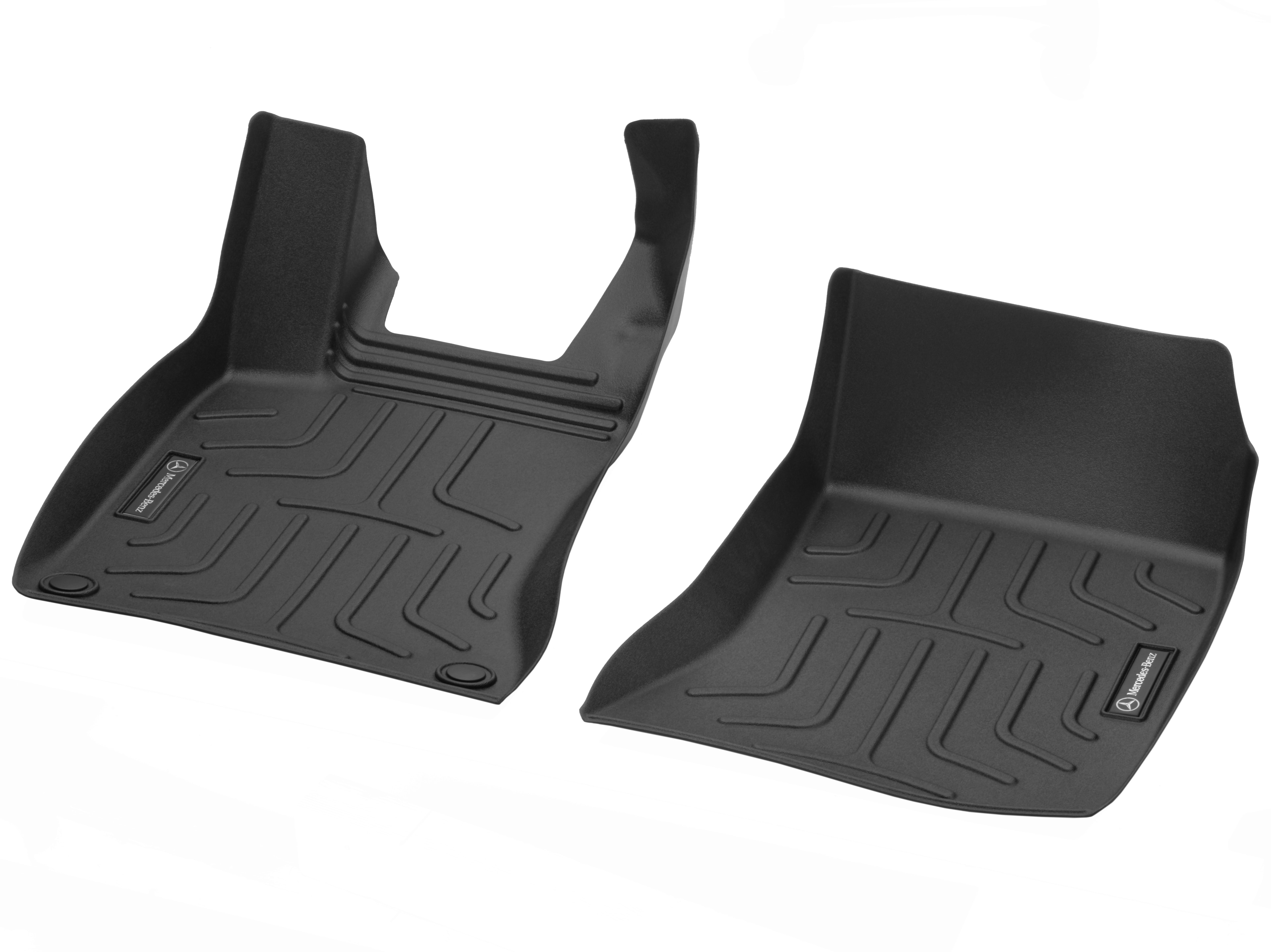 Vaschette vano piedi CLASSIC, Tappetino lato guida/lato passeggero anteriore, 2 pezzi - LL, colore nero