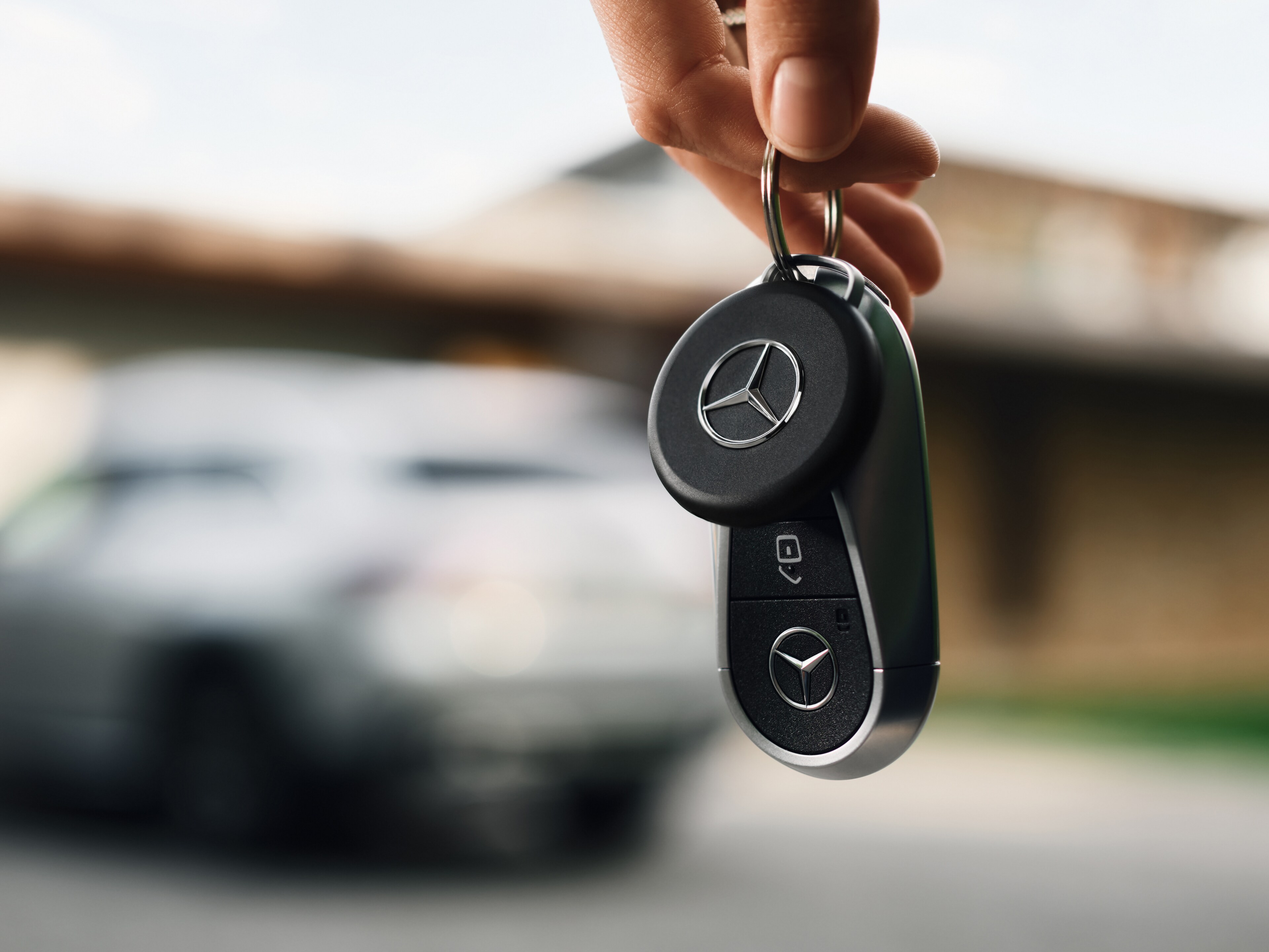 Mercedes-Benz, Localizzatore Chipolo LOOP - colore nero / argento, sintetico, galvanizzato
