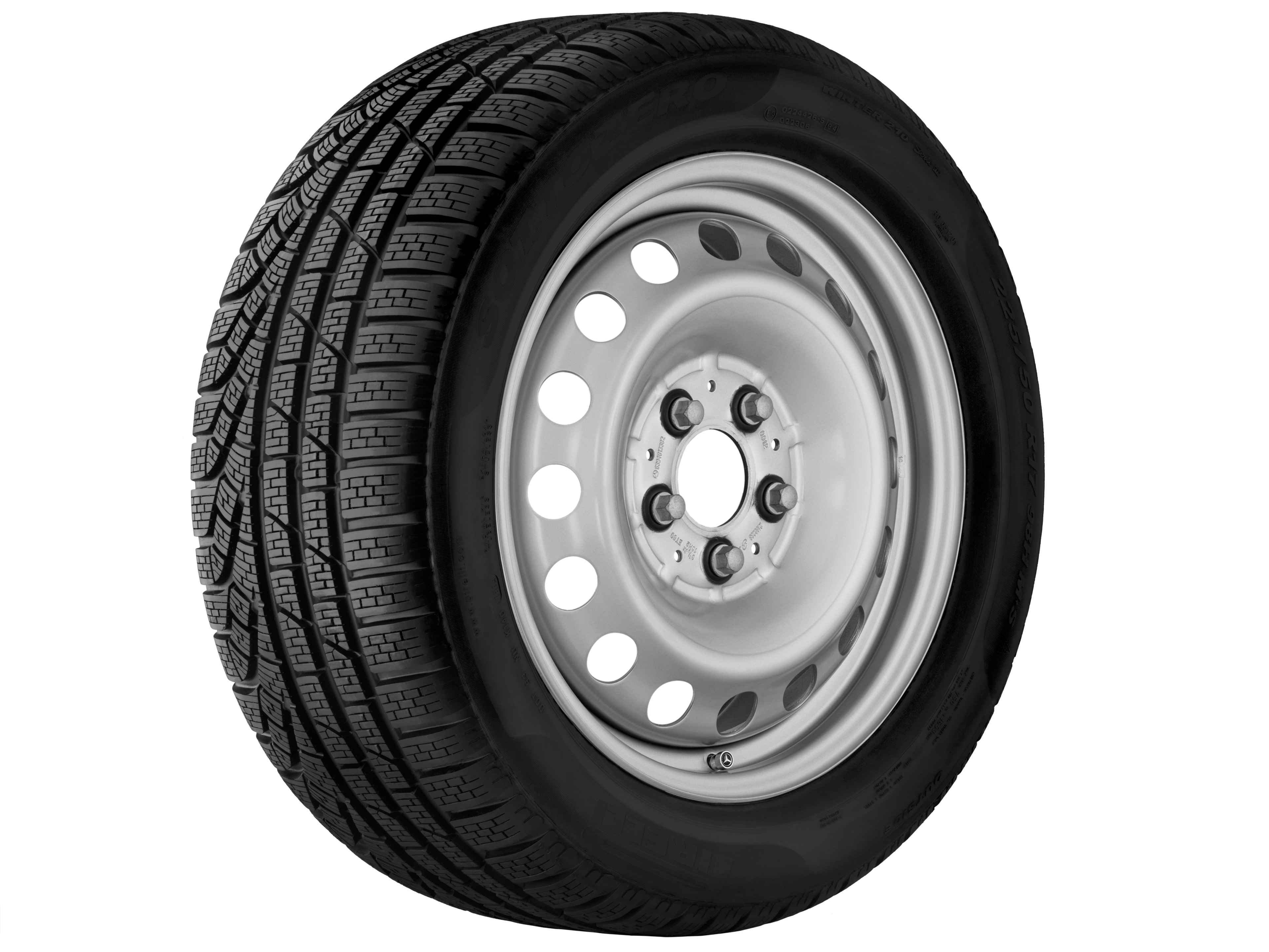 Cerchio in acciaio - 205/60 R16 XL 96T, 6 J x 16 ET 38