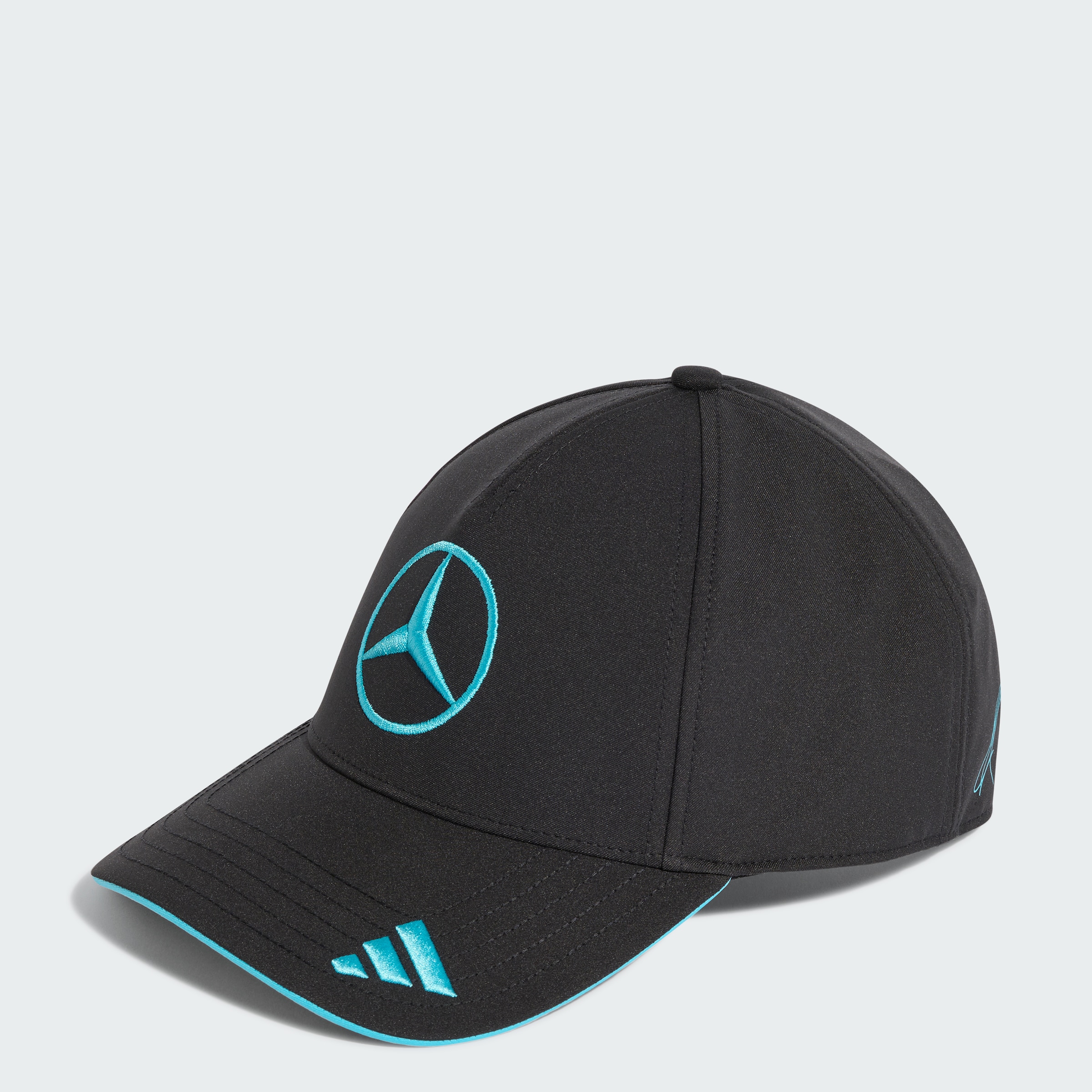 Berretto, George Russell, Mercedes-AMG F1 - colore nero, Poliestere (riciclato)