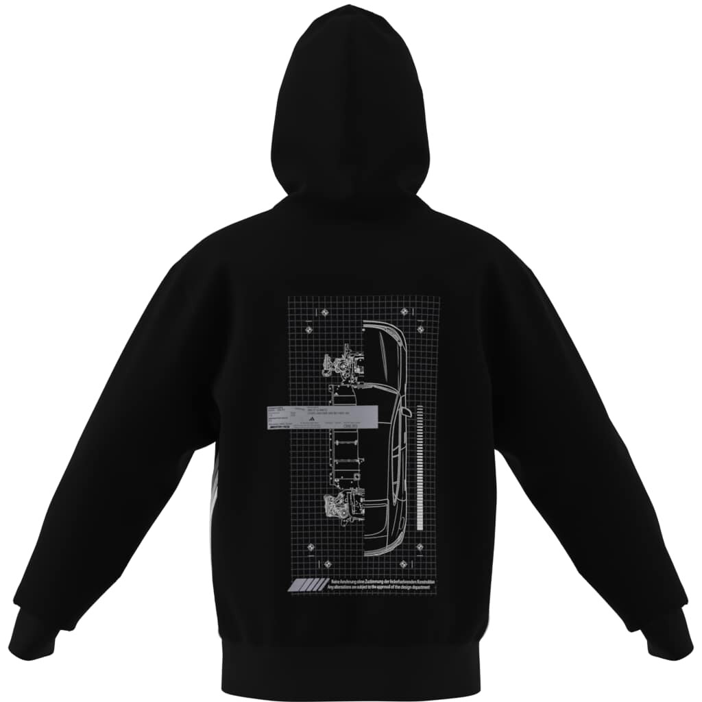 Felpa con cappuccio unisex AMG