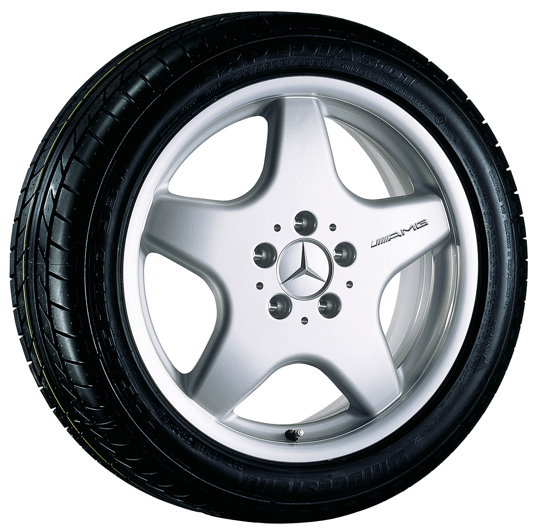 AMG 5-Speichen-Rad, 43,2 cm (17 Zoll)