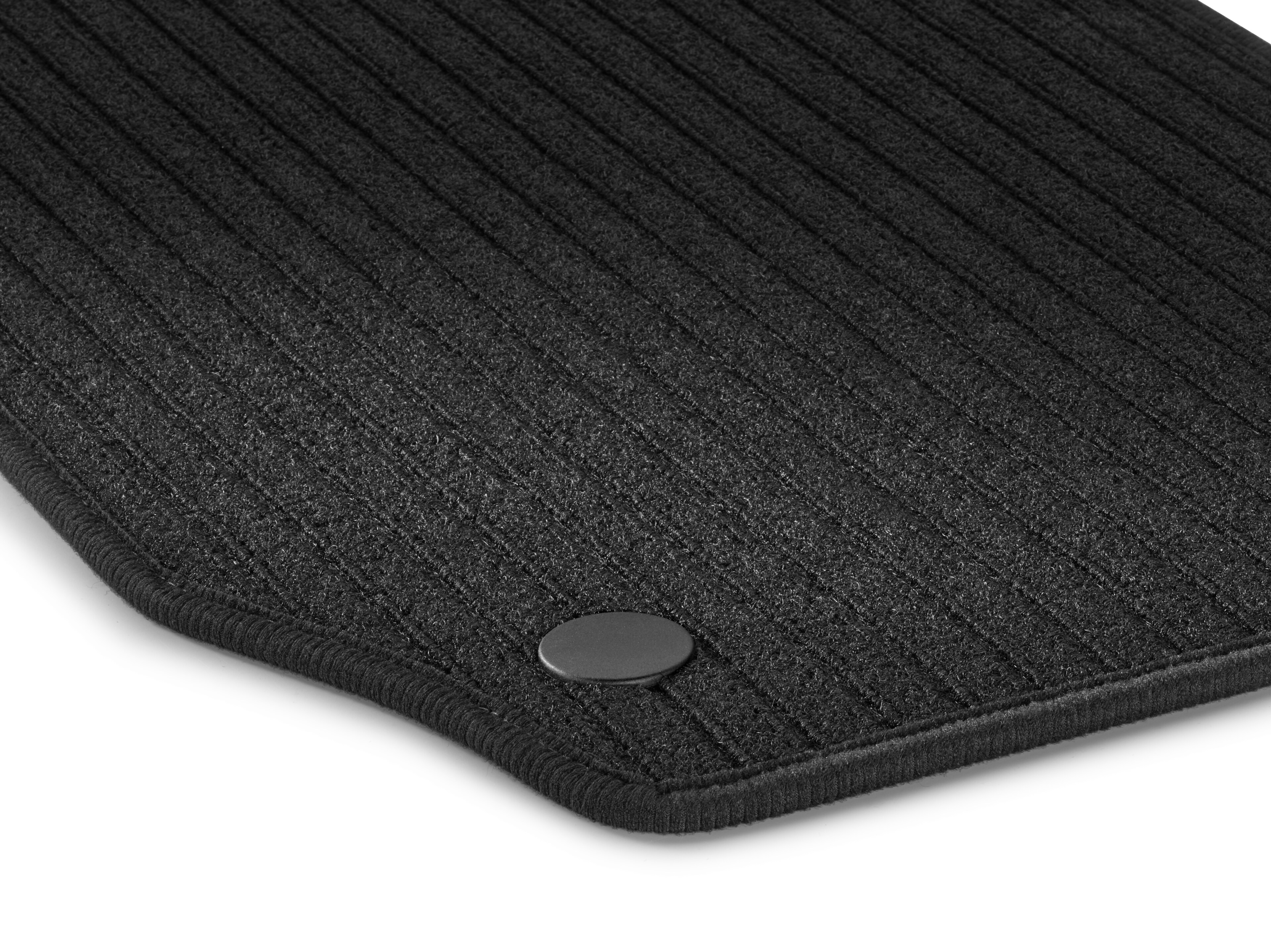 Tappetini in reps CLASSIC, Set, 4 pezzi - LL, colore nero