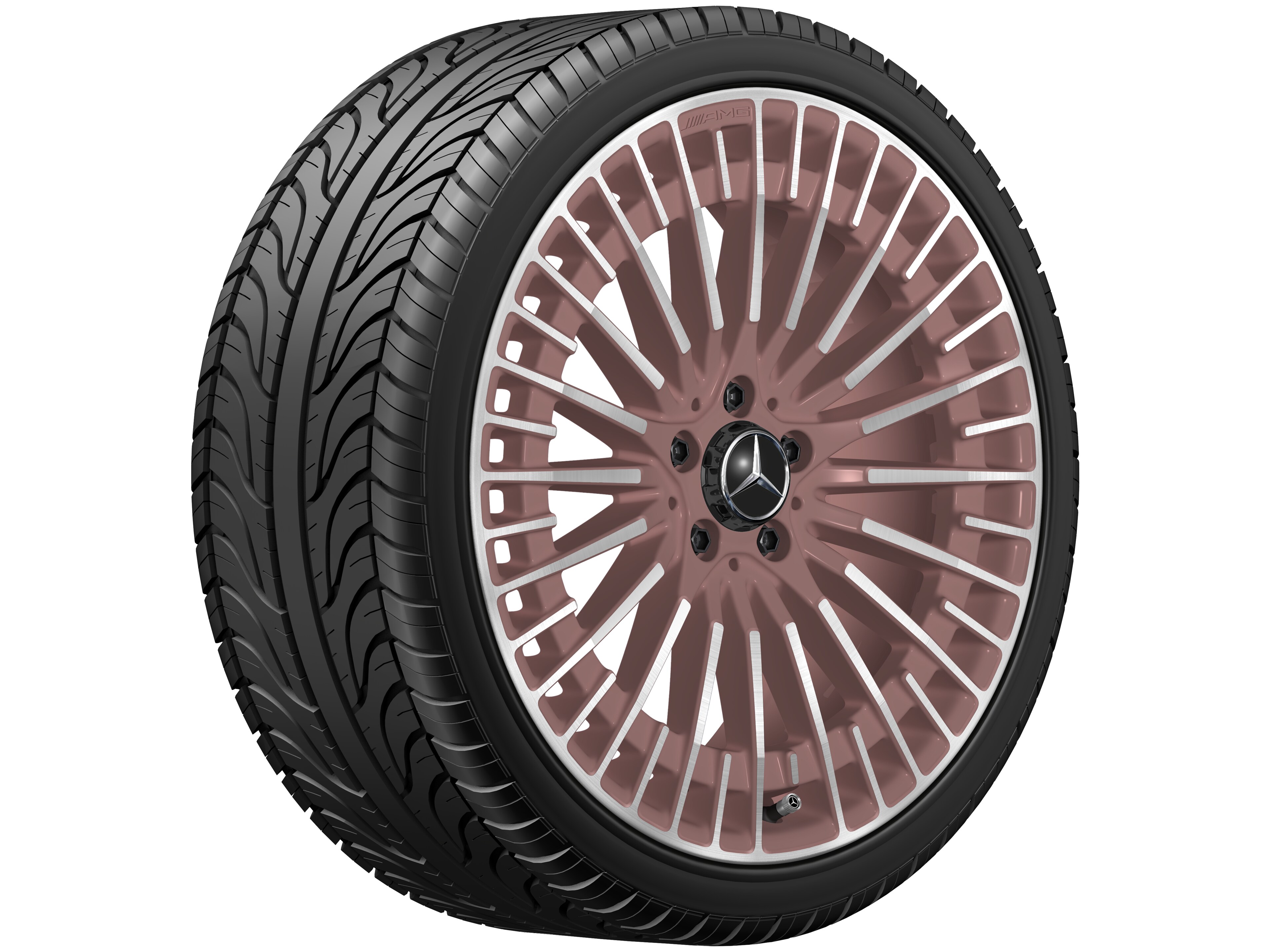 Cerchio a razze AMG, 50,8 cm (20 pollici) - 8,5 J x 20 ET 50,5, color rame