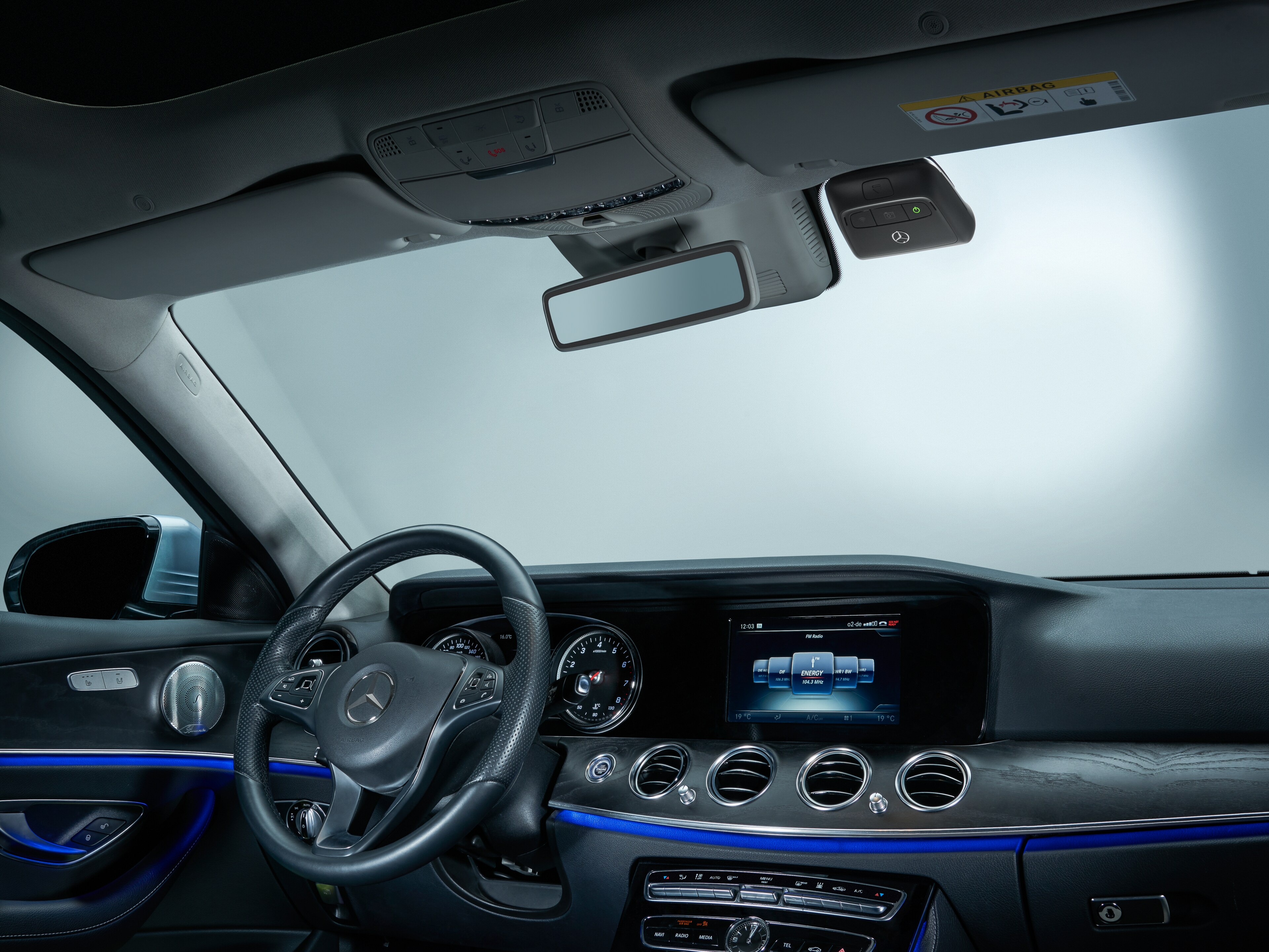 Mercedes-Benz Dashcam, Frontkamera - schwarz