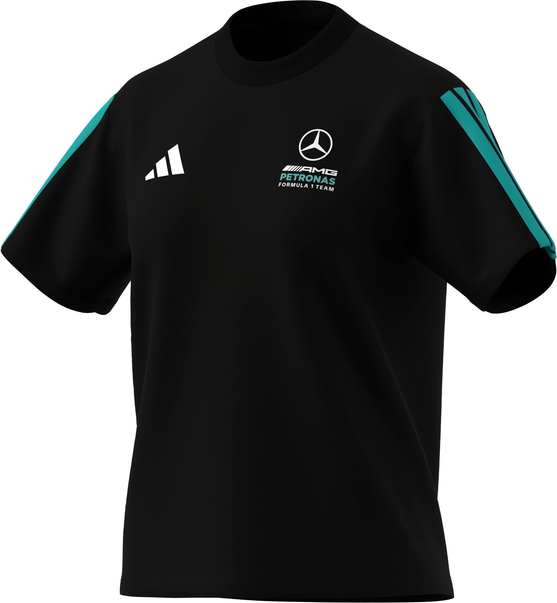 T-shirt da donna, Mercedes-AMG F1 - colore nero, M