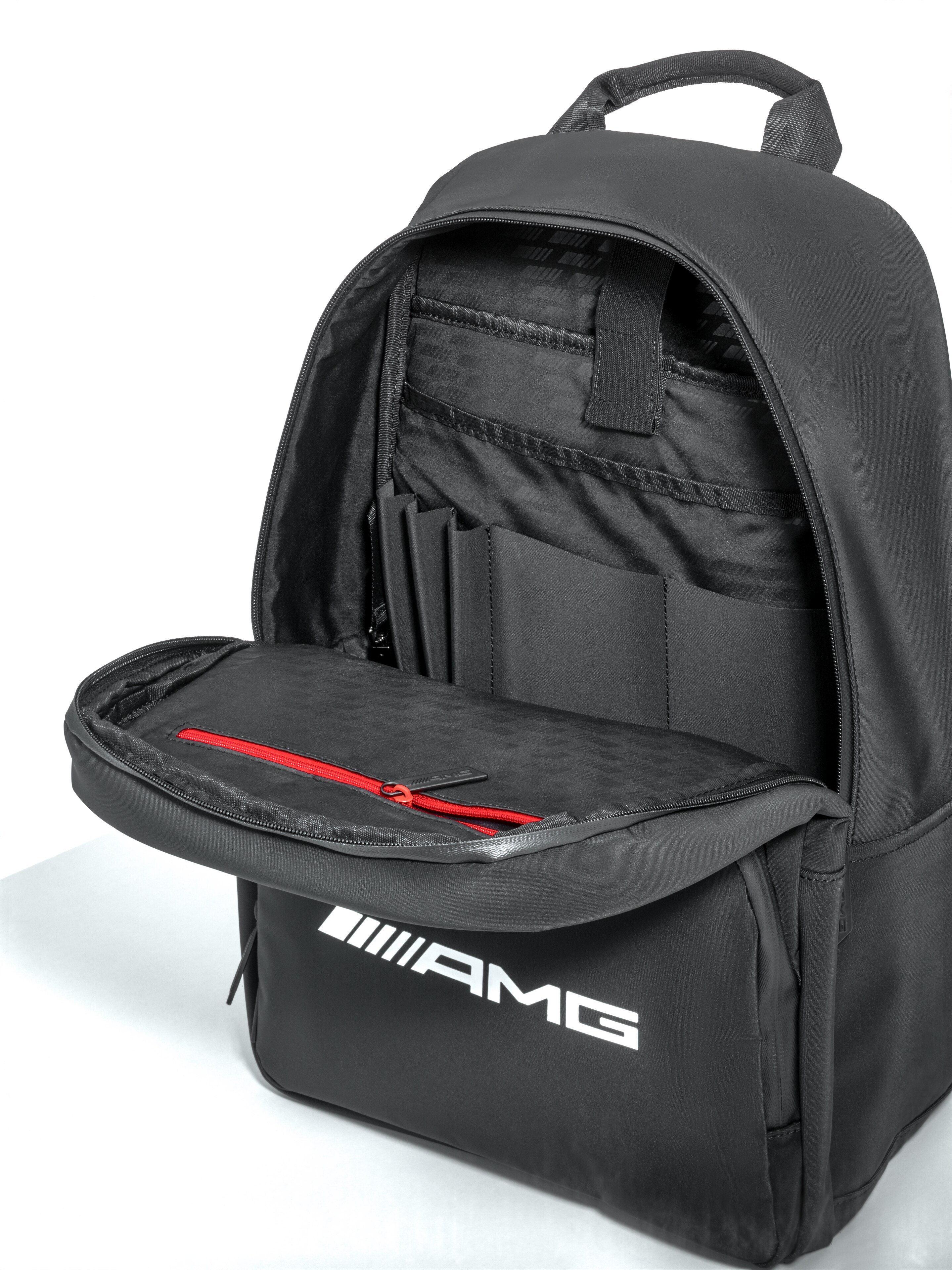 Zaino AMG - colore nero, PVC / Poliestere / Poliestere