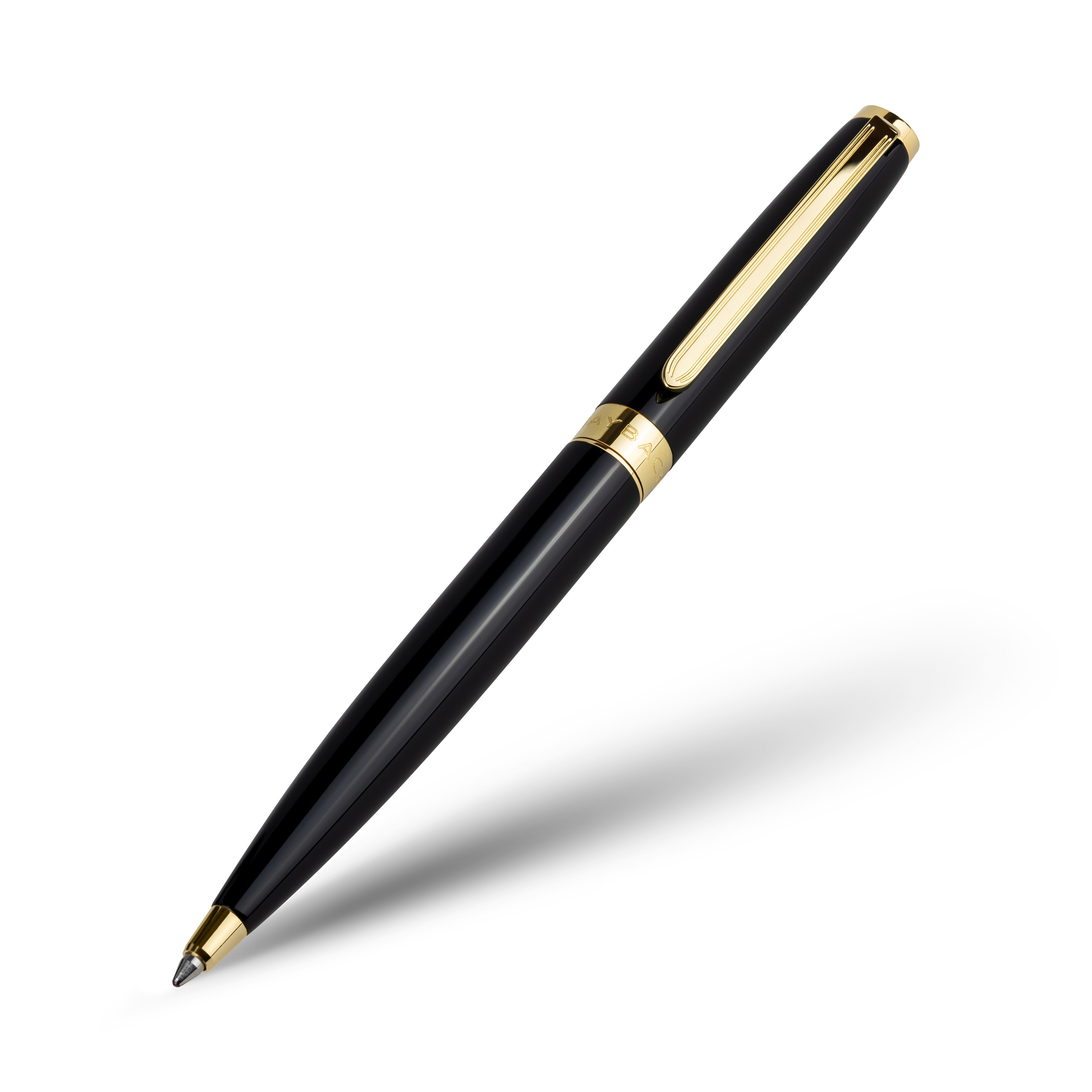 Penne a sfera, Mercedes-Maybach - colore nero / oro, ottone, lucido