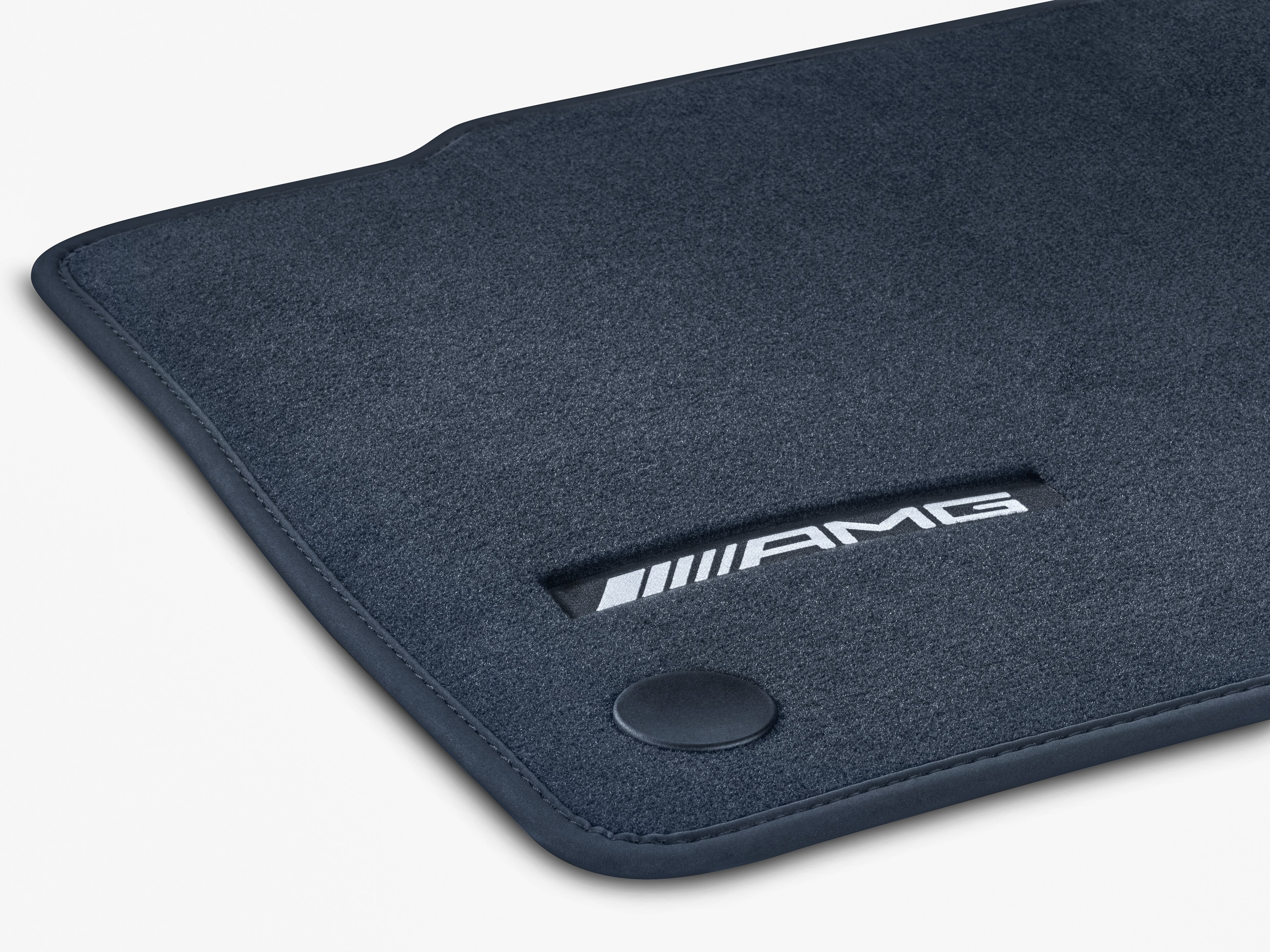 Tappetini in velours AMG, Set, 4 pezzi