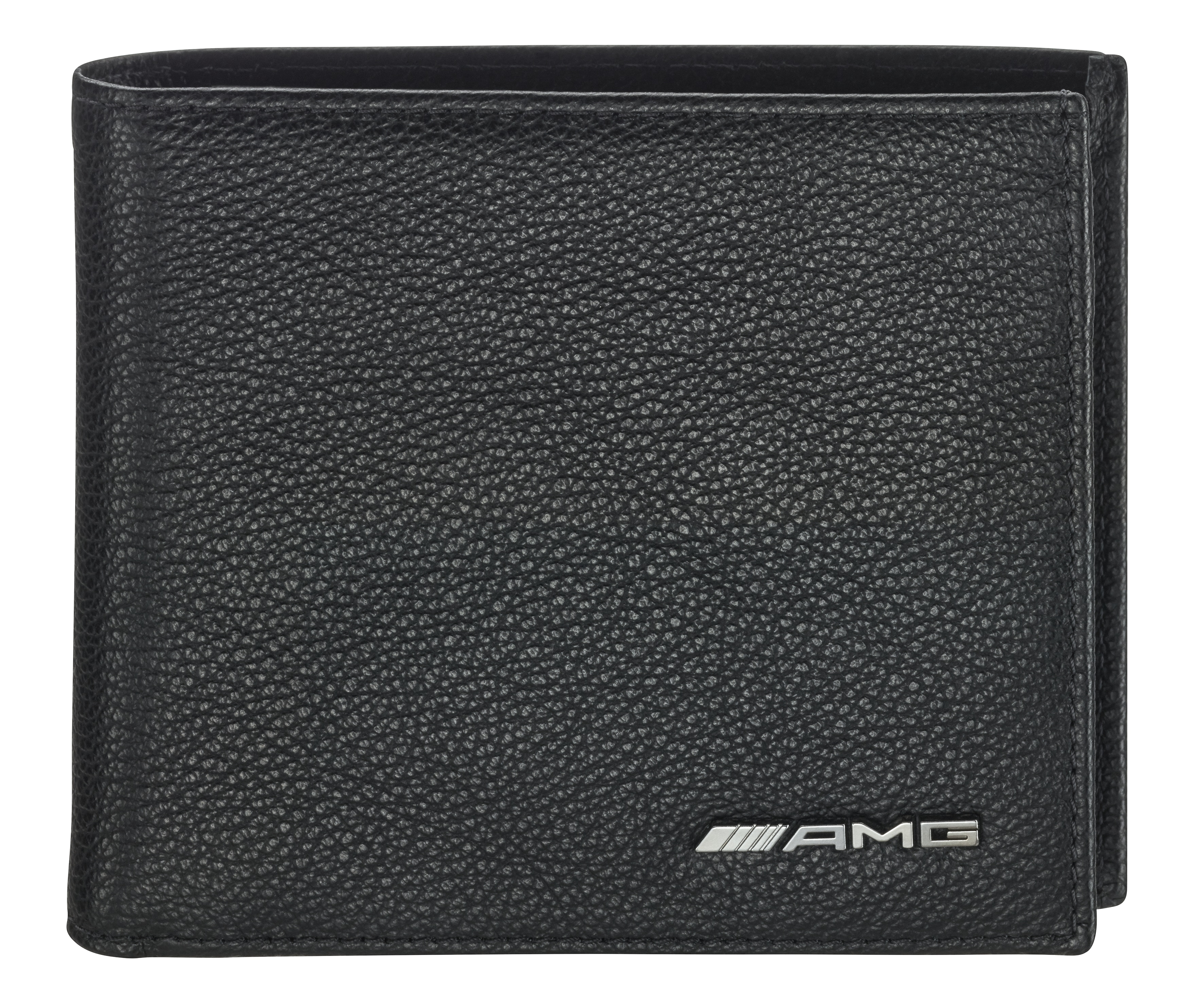 Portafoglio AMG - colore nero, Pelle di vitello