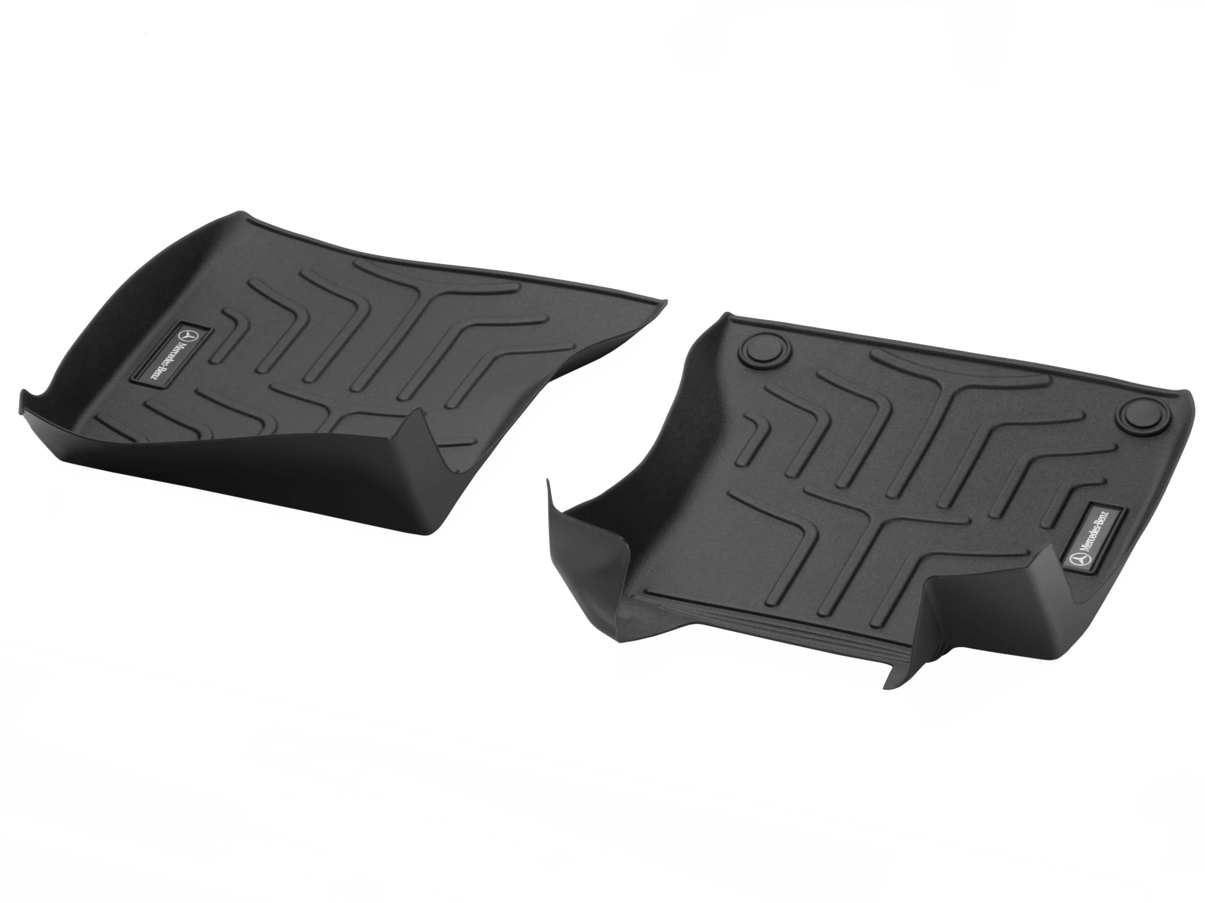 Vaschette vano piedi CLASSIC, Tappetino lato guida/lato passeggero anteriore, 2 pezzi - LL, colore nero
