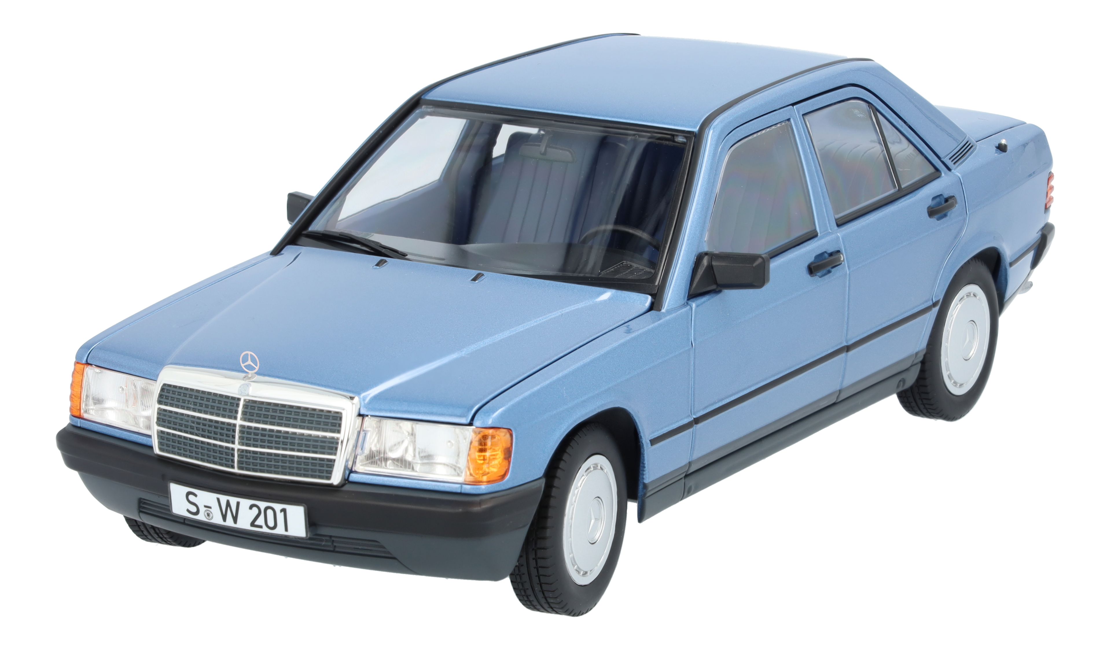 190 E W 201 (1982-1988) - Blu orizzonte, Norev, 1:18