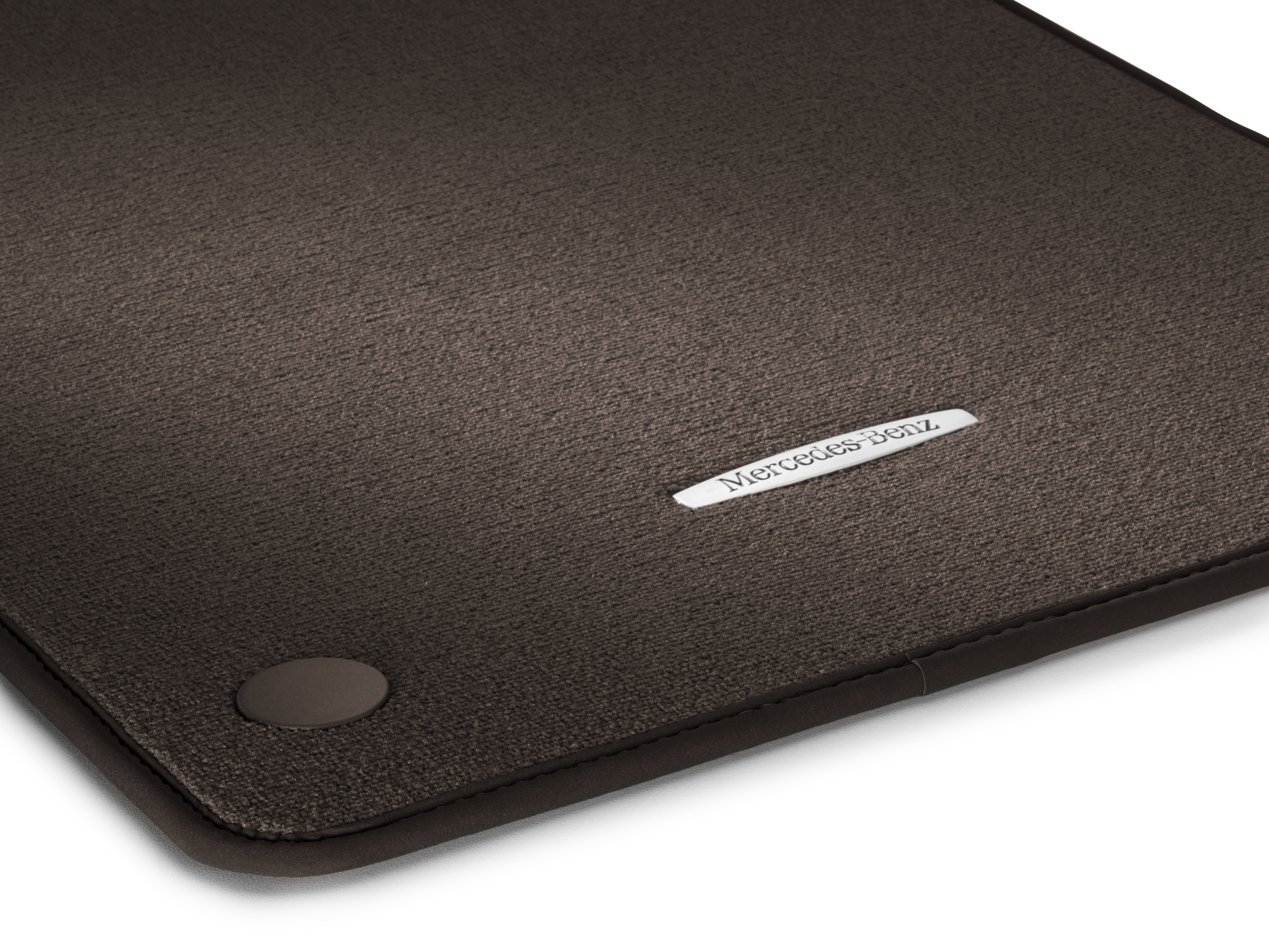 Tappetini in velours CLASSIC, Set, 4 pezzi - LL, marrone moccabrone