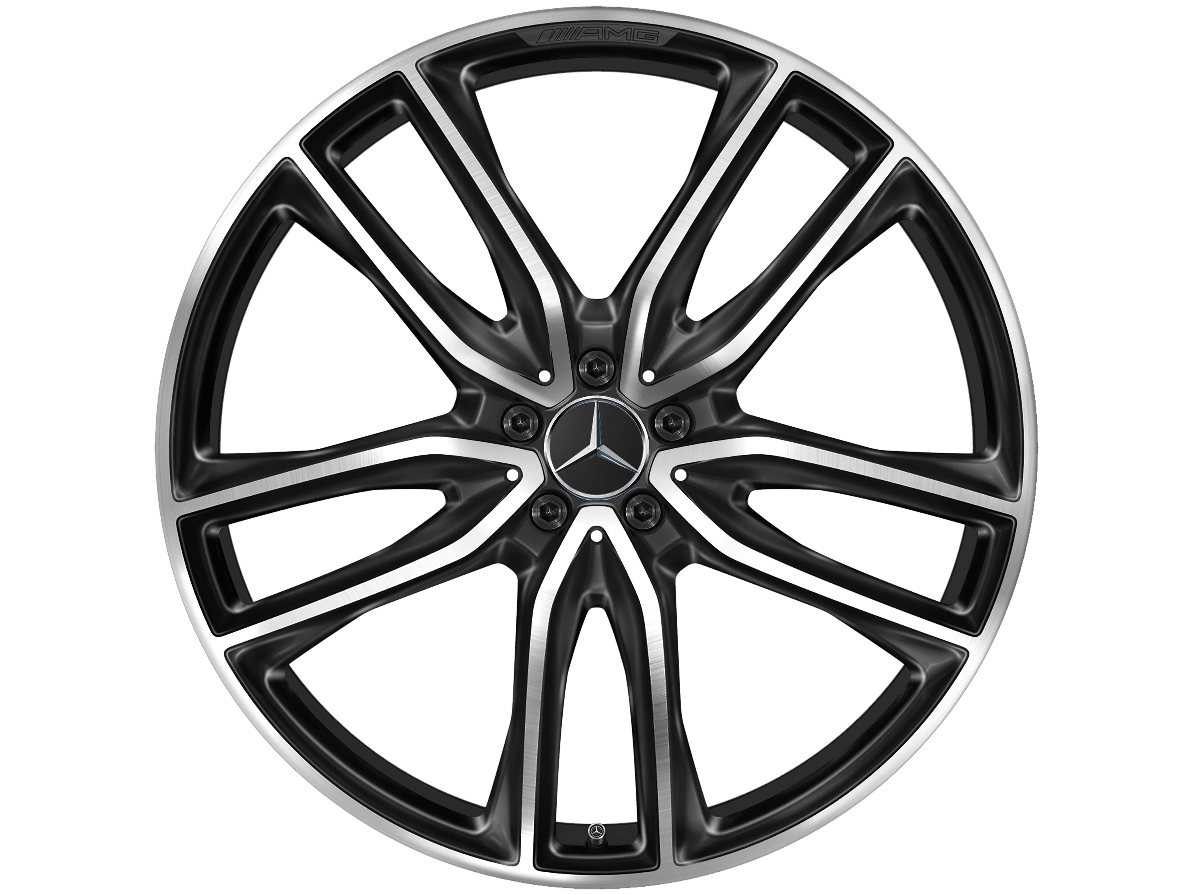 Cerchio AMG a 5 doppie razze, 58,4 cm (23 pollici)