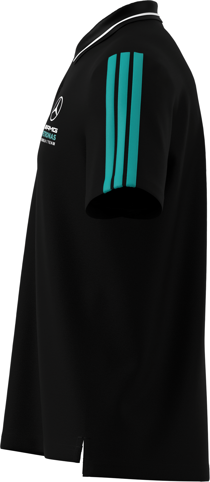 Polo da uomo, Mercedes-AMG F1 - colore nero, XXL
