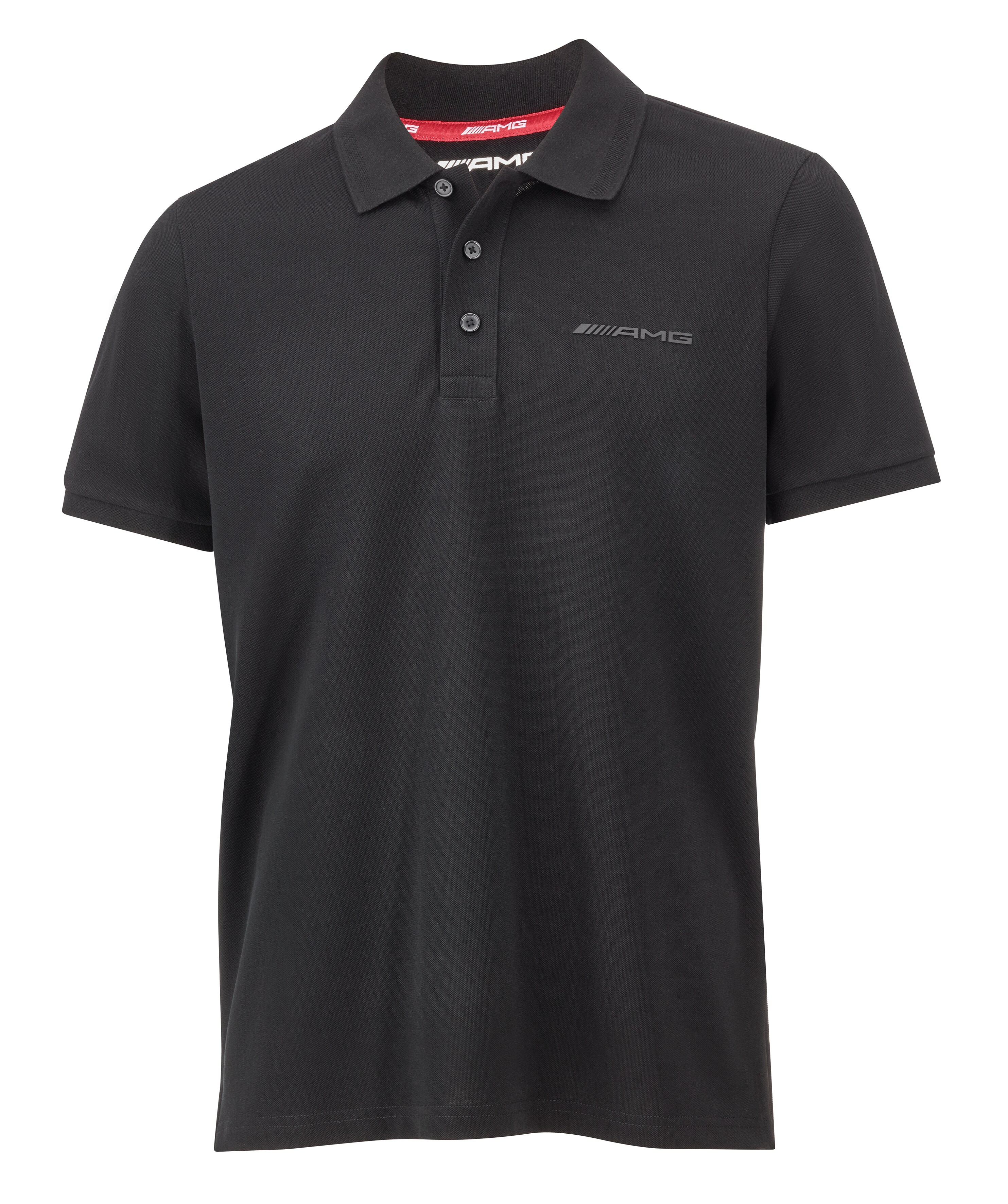 Polo da uomo AMG - colore nero, XXXL
