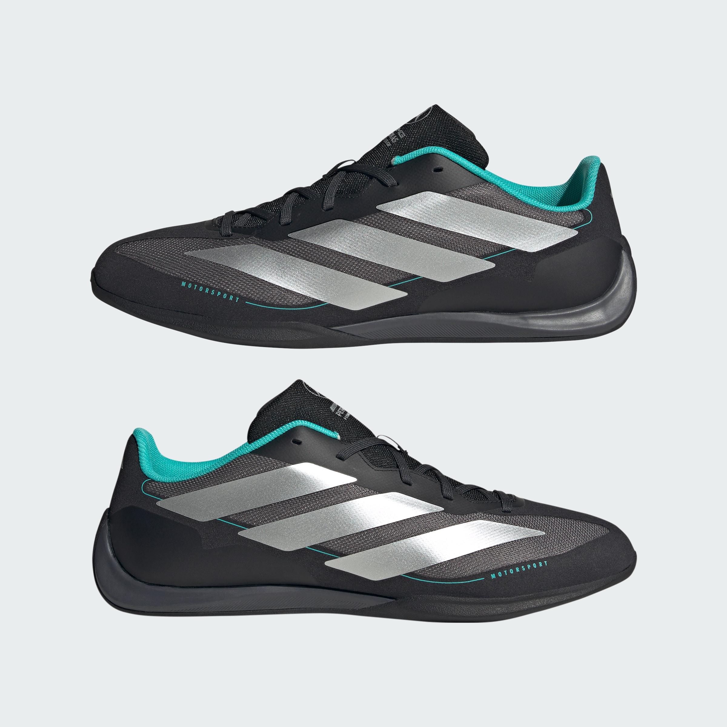 Sneakers, Feroza Base, Mercedes-AMG F1 - colore nero / argento, 8, adidas