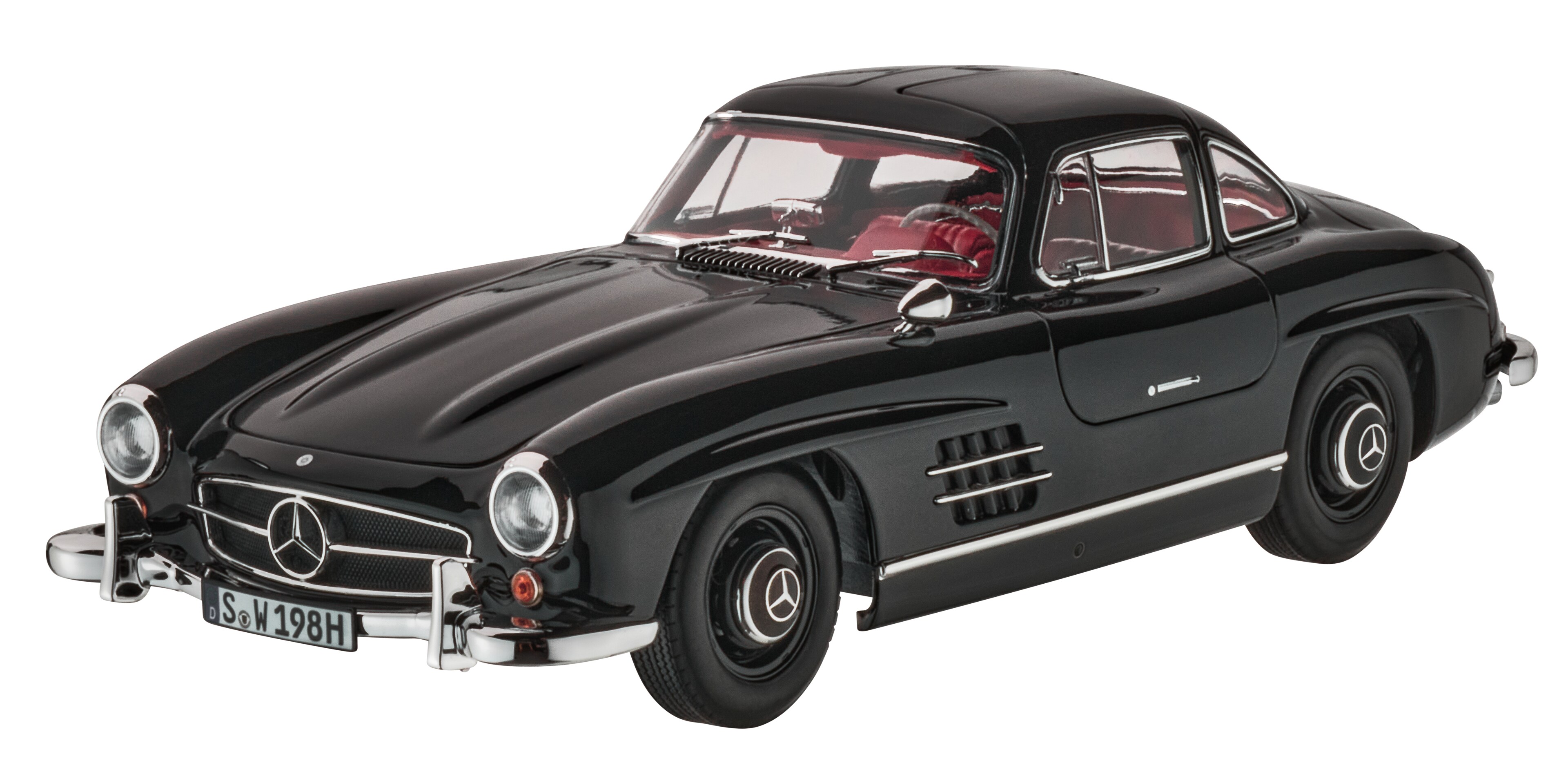 300 SL Coupé (1954-1963) W 198 - colore nero, Norev, 1:18